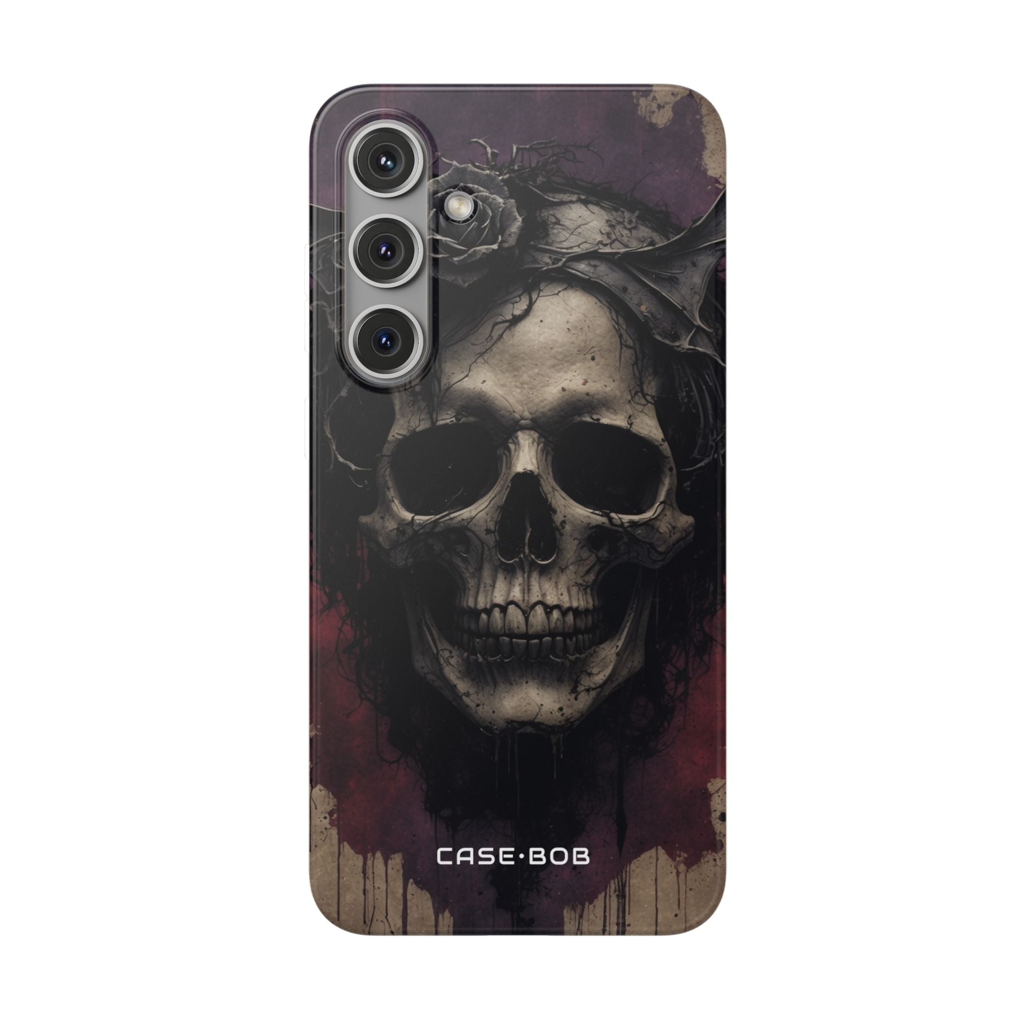 Gothic Skull Crown Samsung S24 Plus Skal - Mjukt
