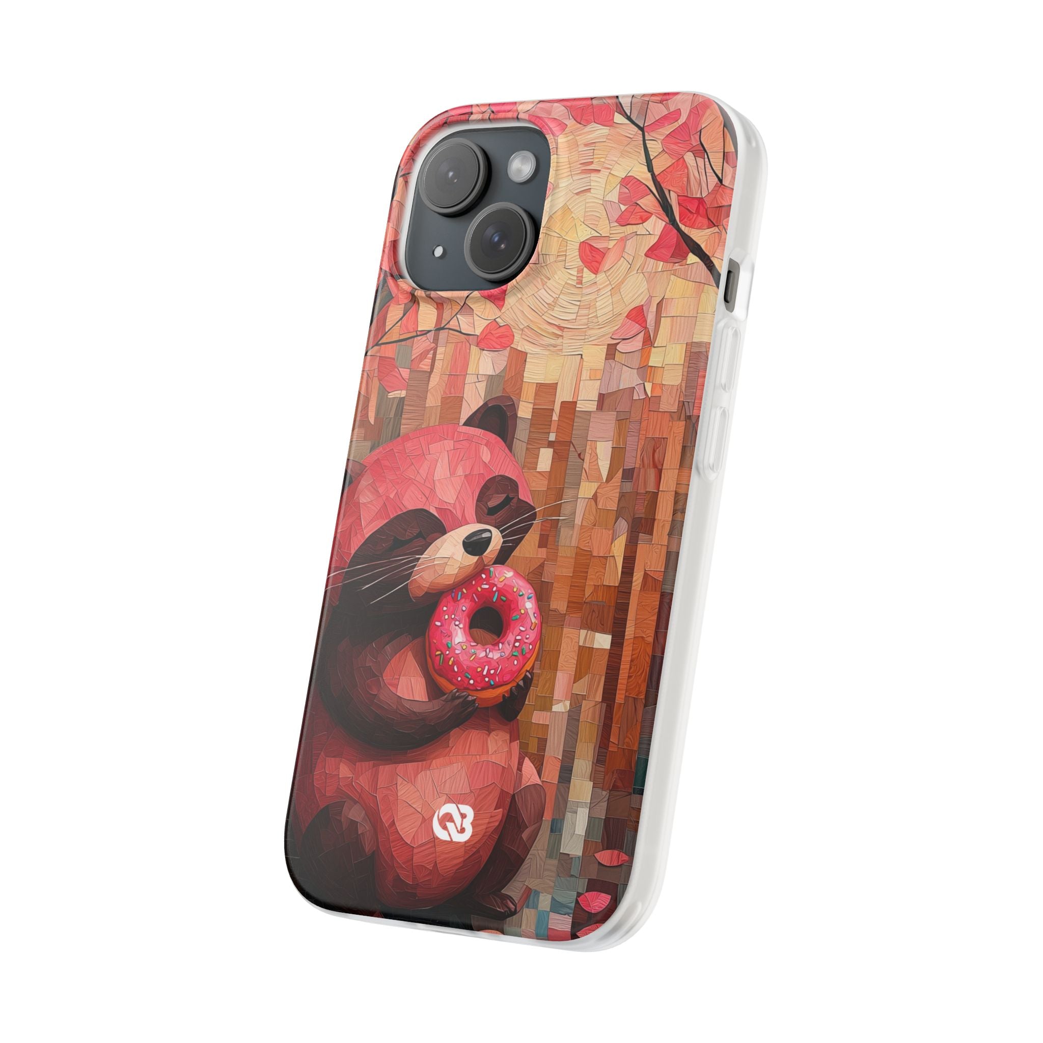 Crimson Donut Bandit · Soft Custodia per iPhone