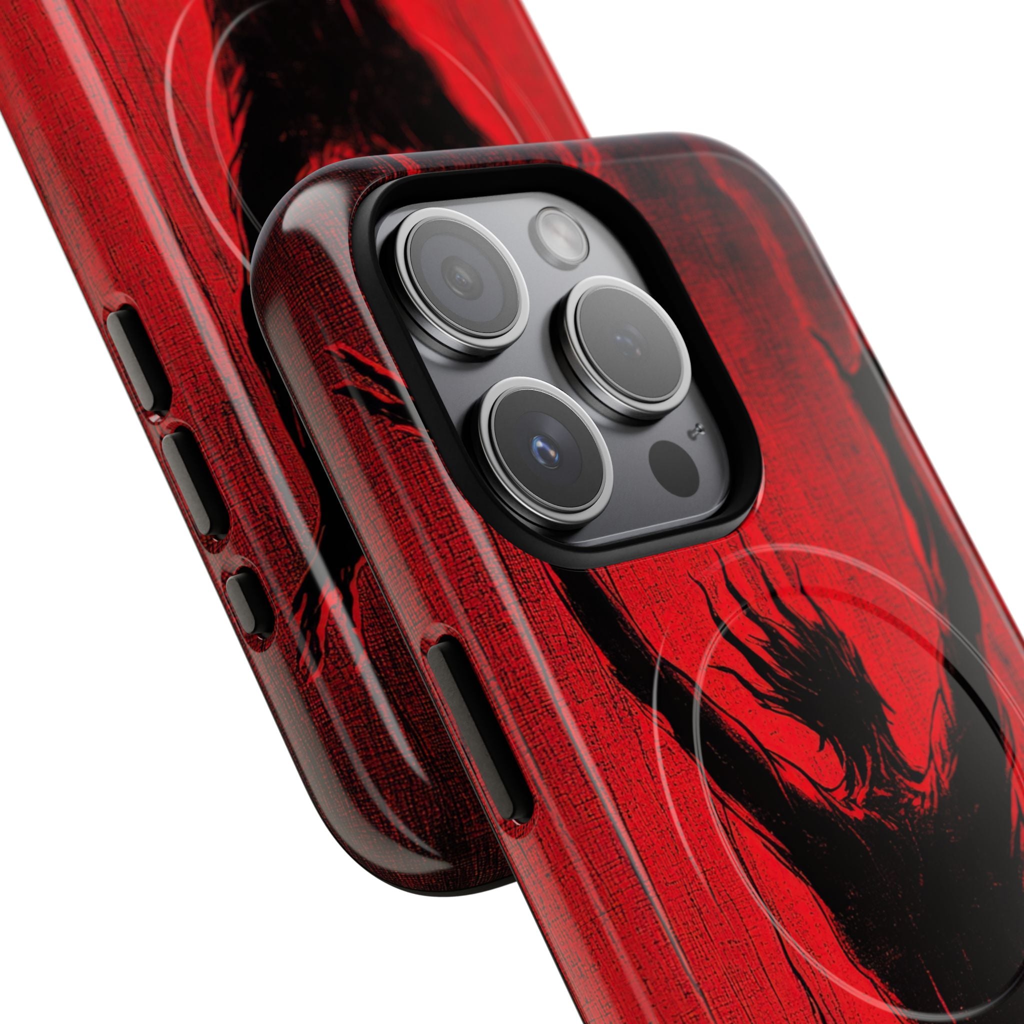 Crimson Uprising iPhone 15 Pro Case - Tough+