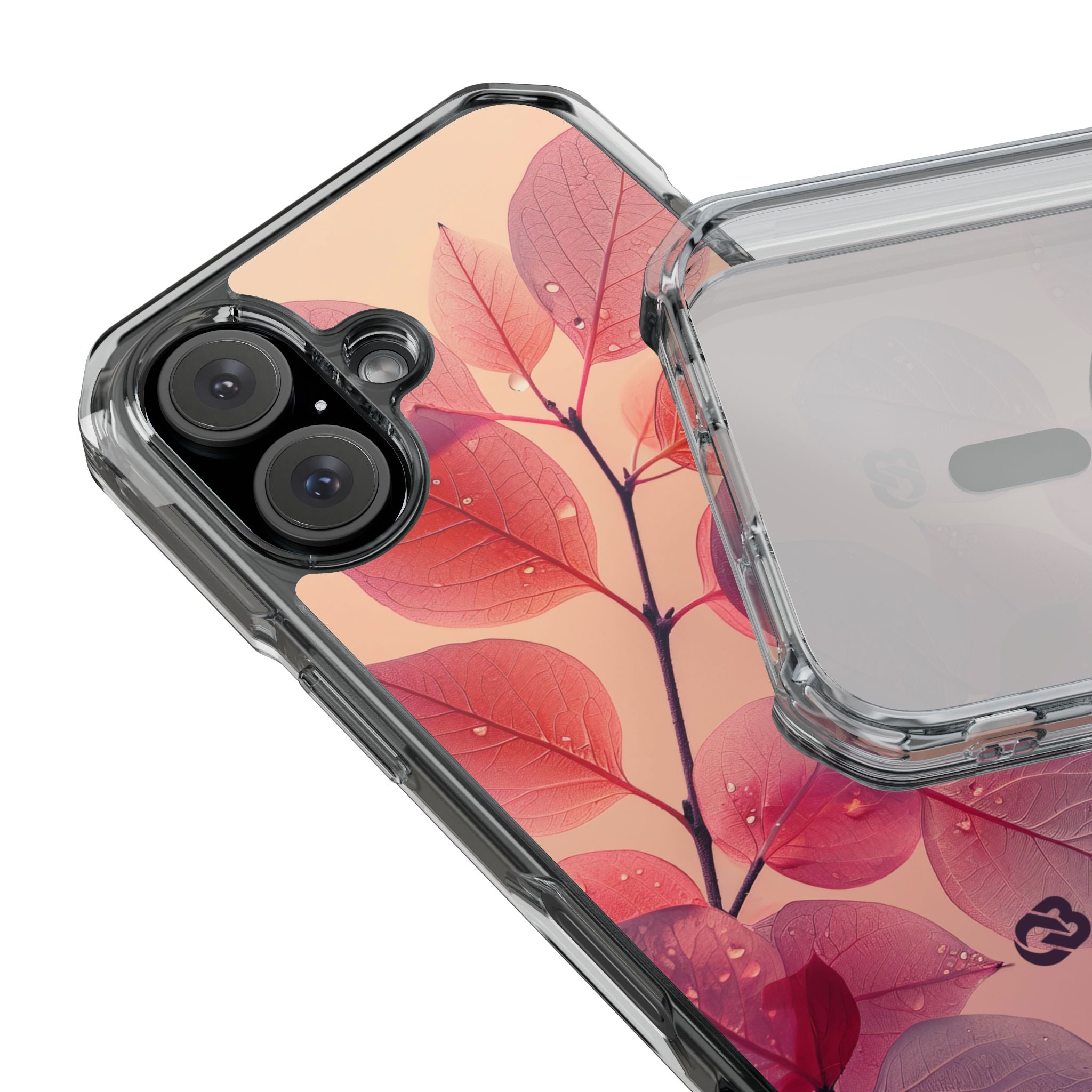 Dewy Magenta Foliage · Impact Phone Case for iPhone · Magsafe