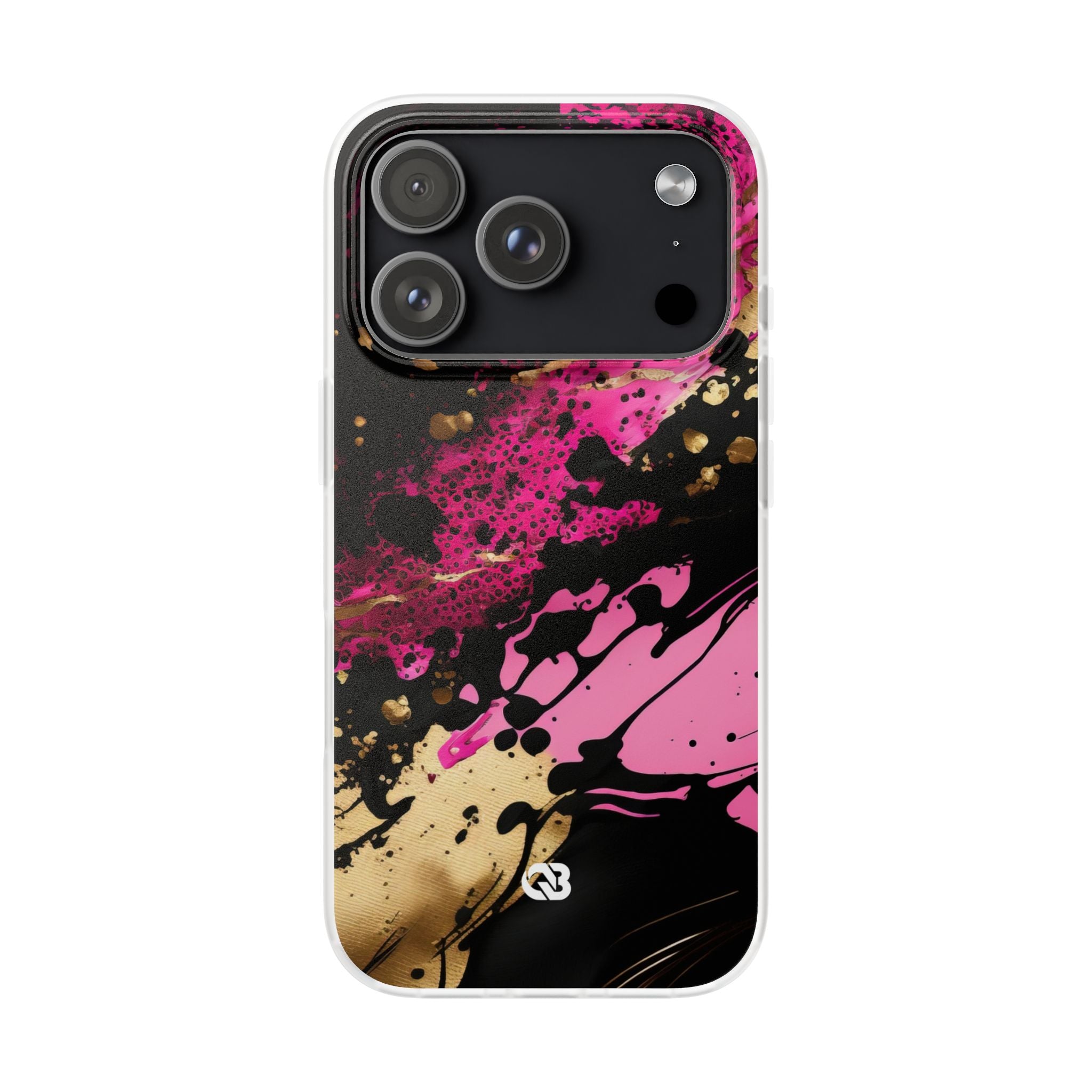 Magenta Liquid Gold · Soft Capa para iPhone