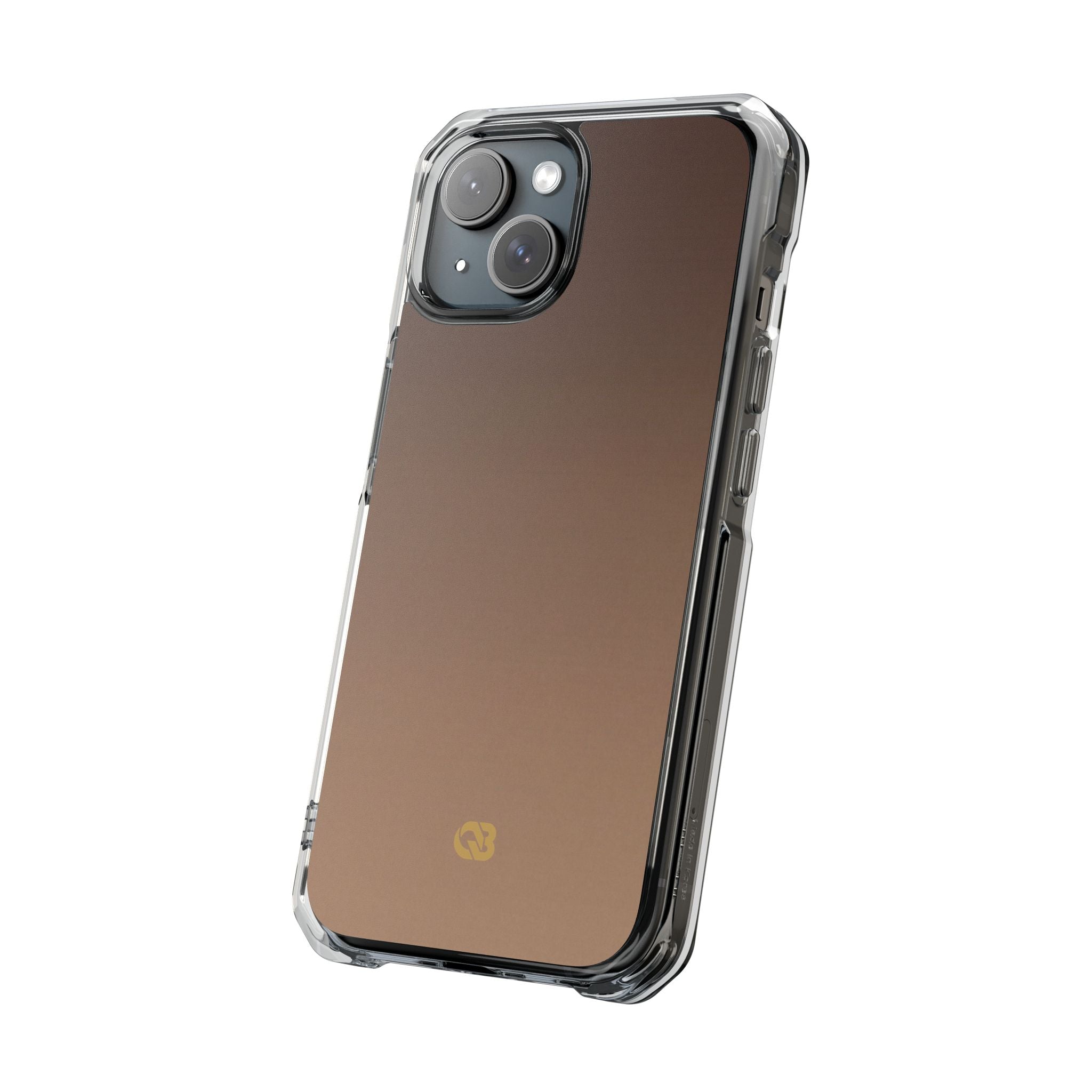 Brown Impact MagSafe Phone Case for iPhone - Smoked Caramel Fade