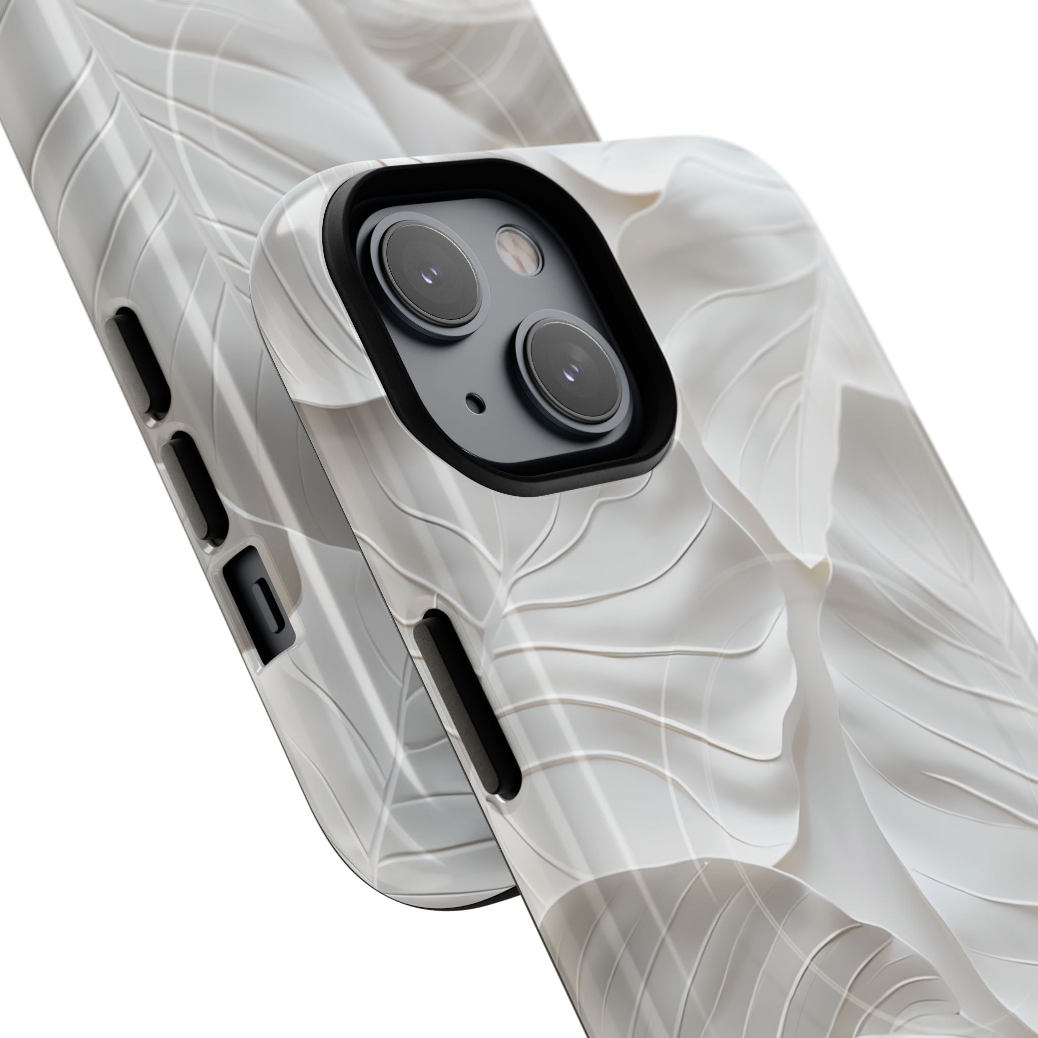 Sculpted Ivory Leaves · Tough+ Θήκη για iPhone · Magsafe