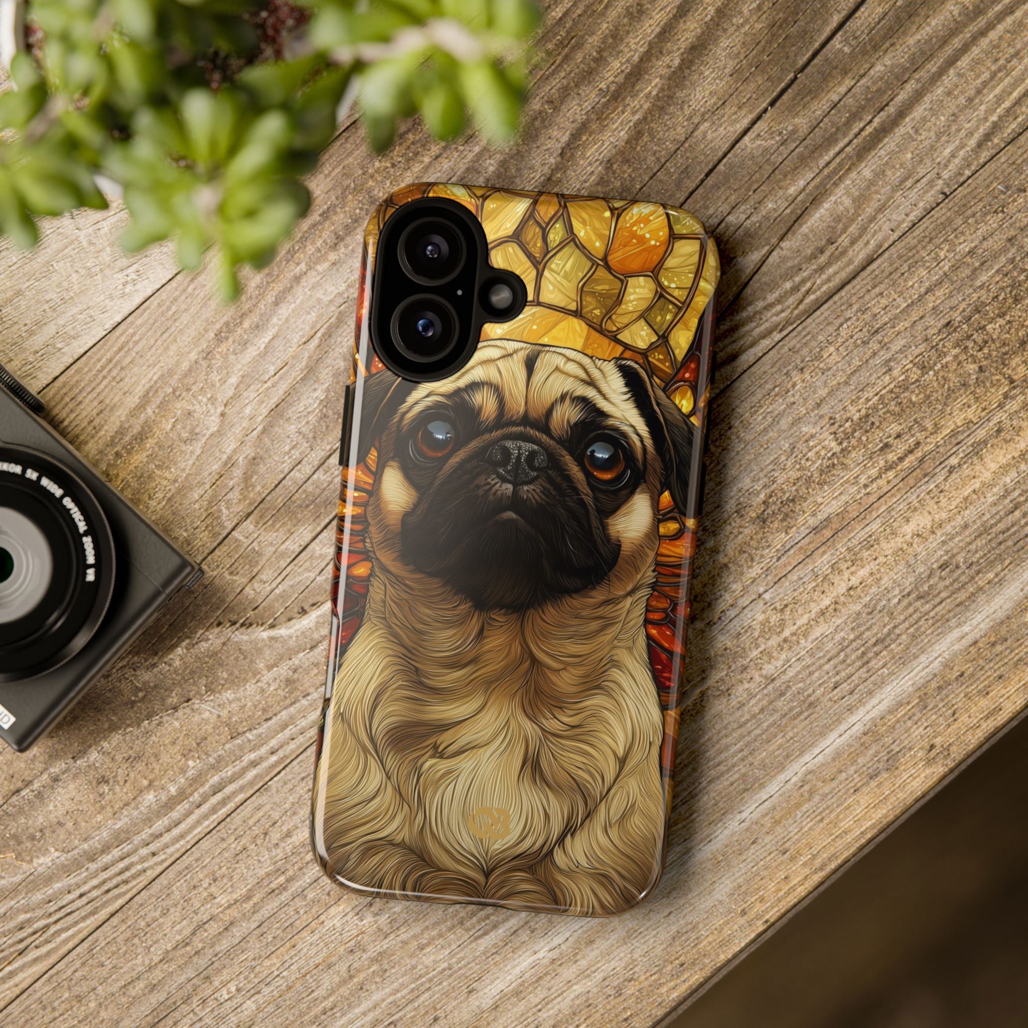 Amber Pug Divinity · Tough Phone Case for iPhone