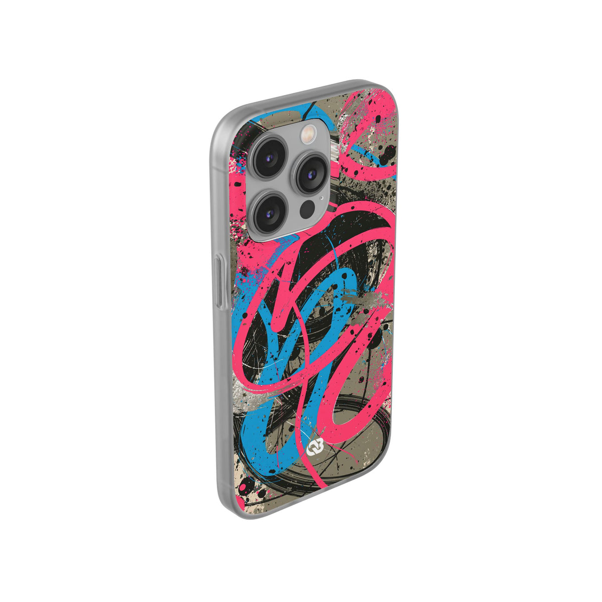 Cyber Splatter Flow · Lite Phone Case for iPhone · Pink