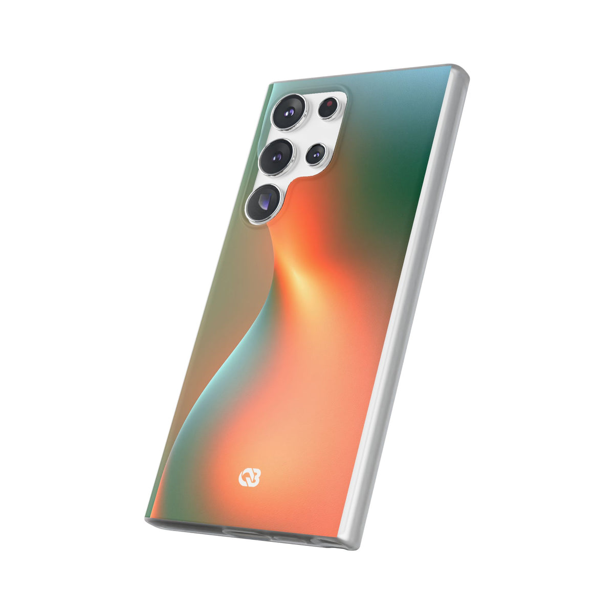 Radiant Contour · Lite Phone Case for Samsung · Orange