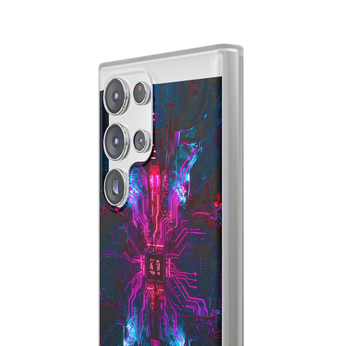 Neural Circuit Core · Lite Phone Case for Samsung · Black
