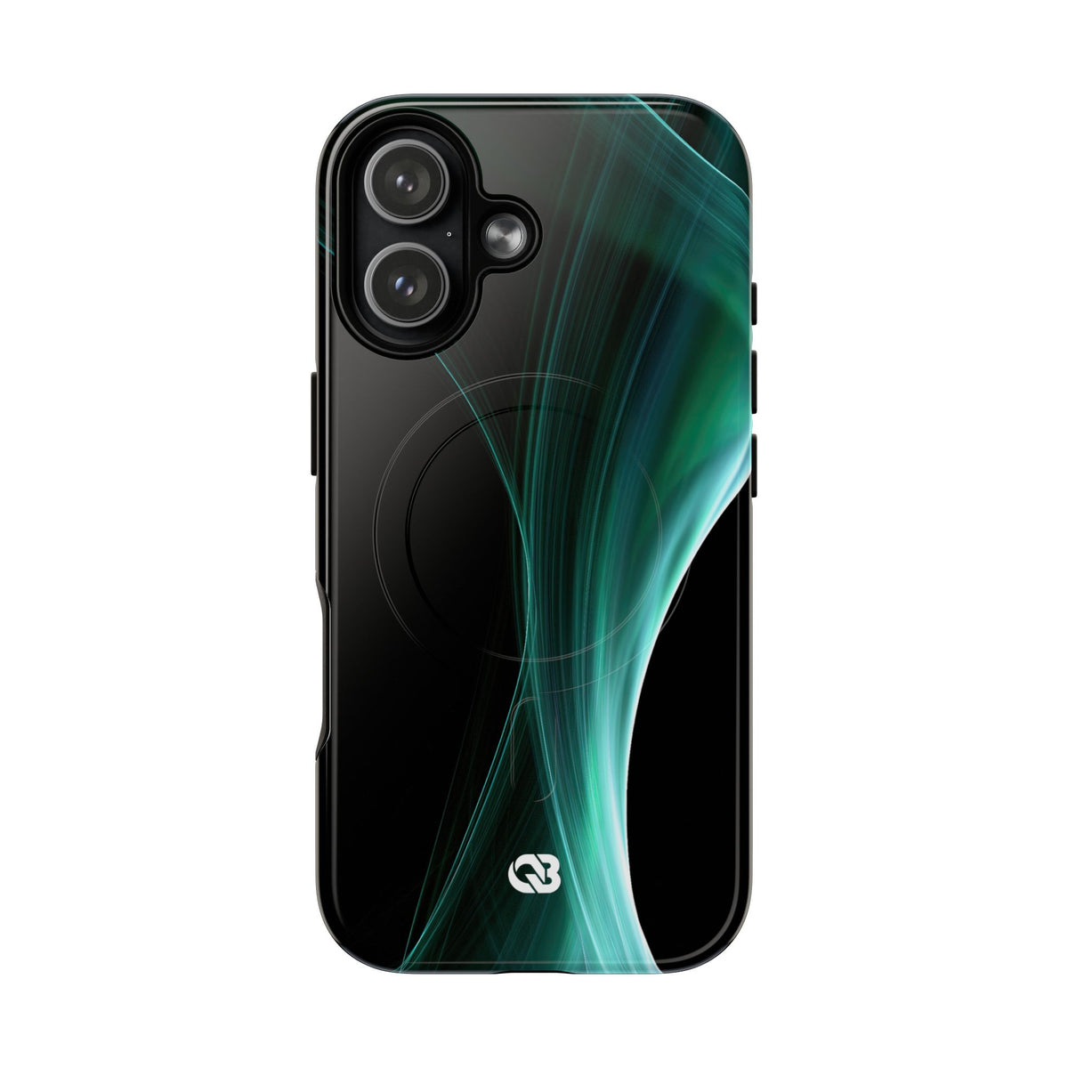 Emerald Lumen · Tough 2.0 Magnetic Phone Case for iPhone · Green