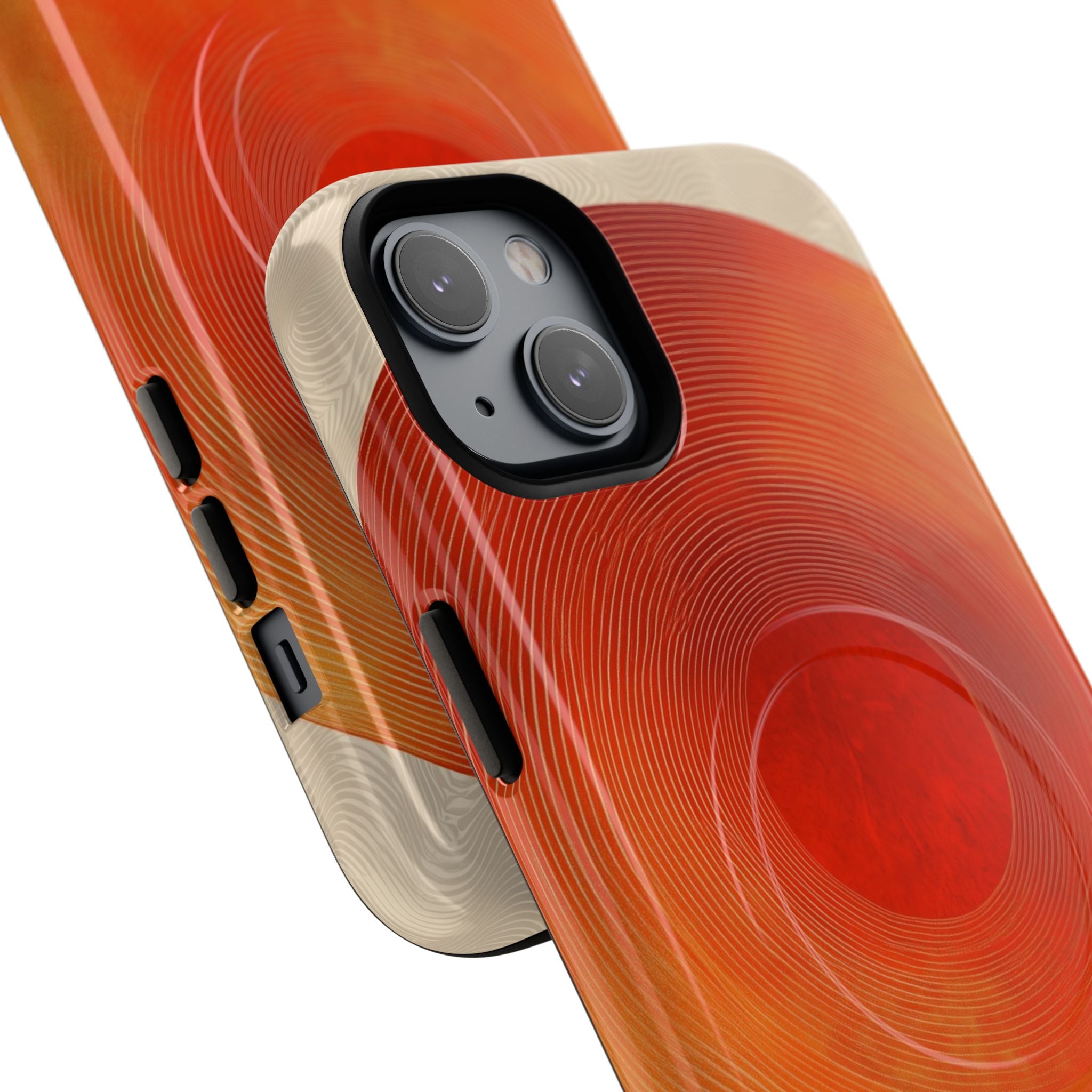 Sunburst Swirl iPhone 14 Plus Case - Tough+