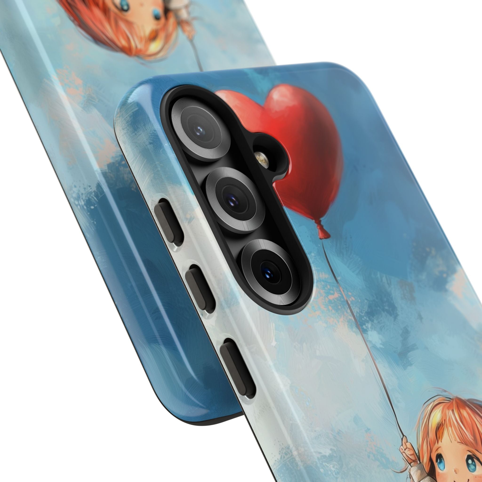 Heart Balloon Whimsy Samsung S25 Case - Tough