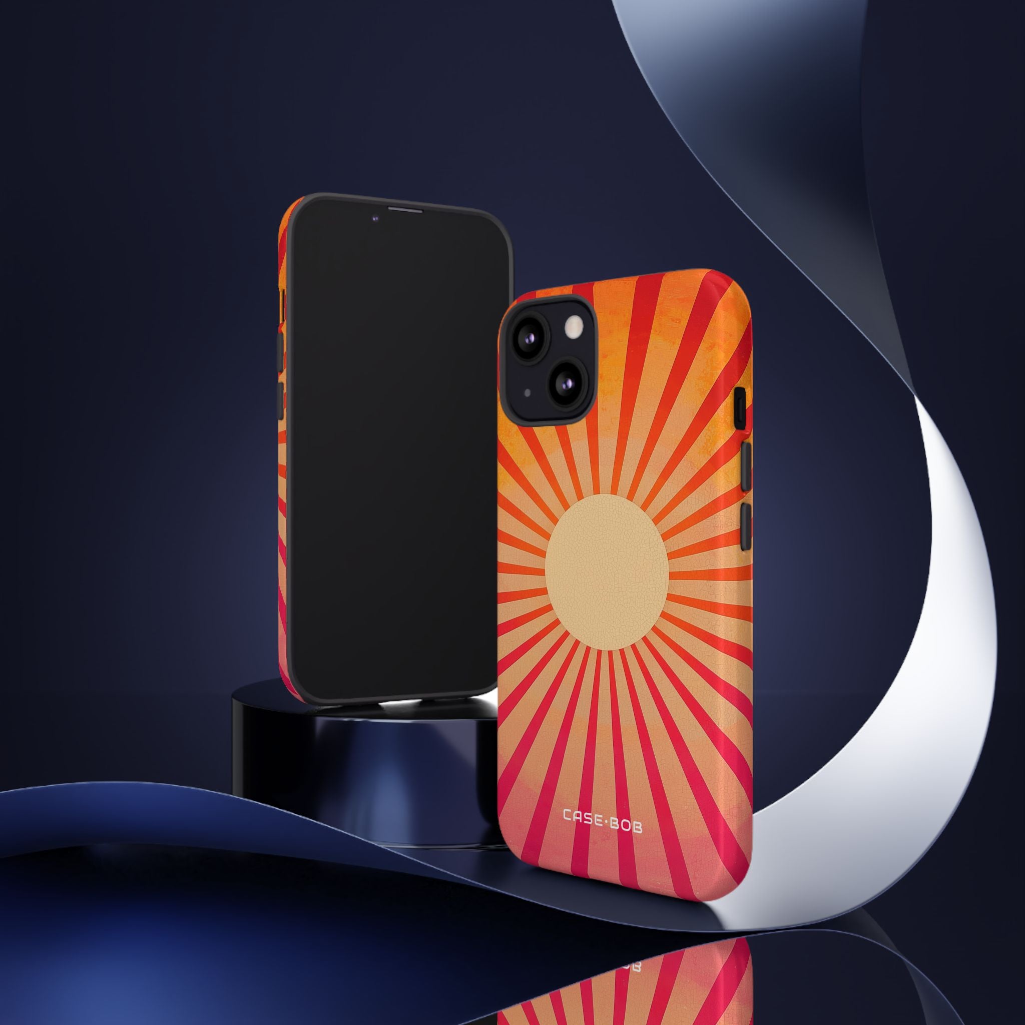 Sunburst Strahlen iPhone 13 Case - Tough