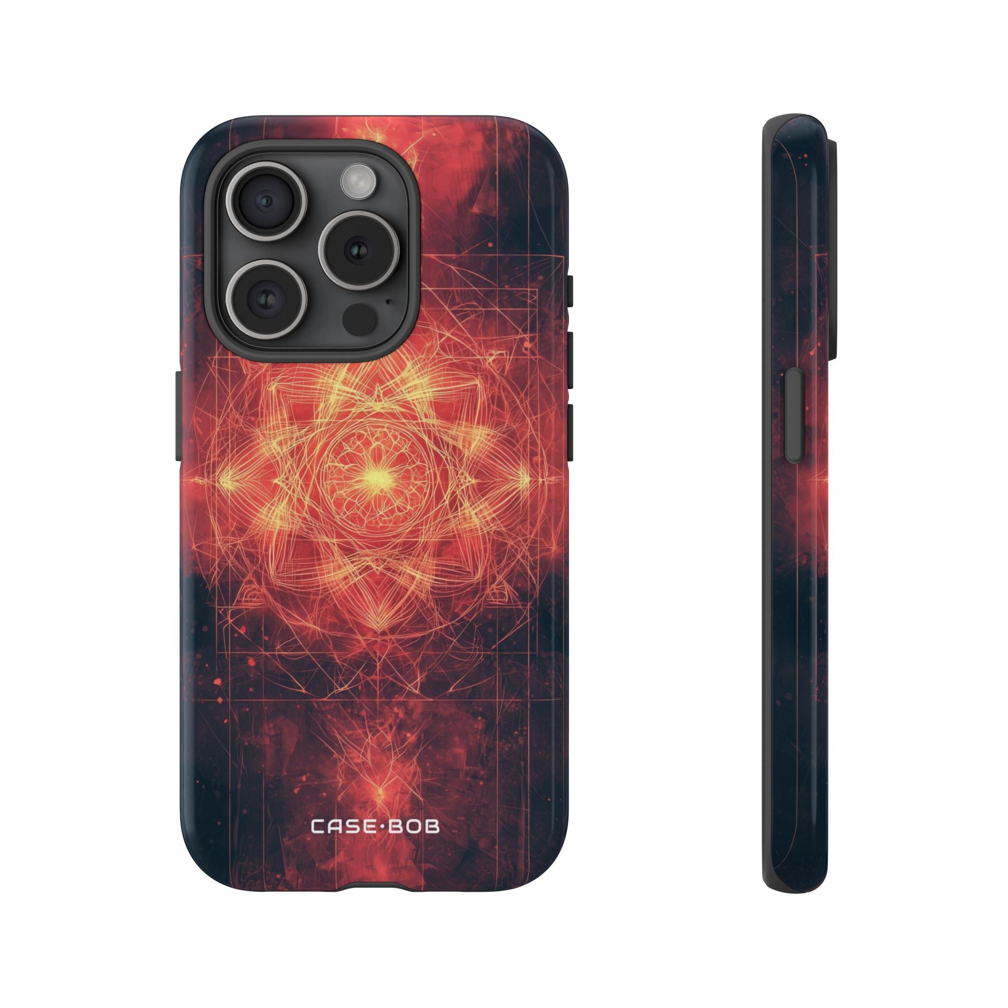 Radiant Mandala iPhone 15 Pro Case - Tough