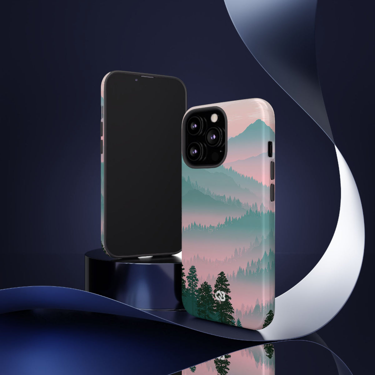 Alpine Horizon · Tough Phone Case for iPhone · Green