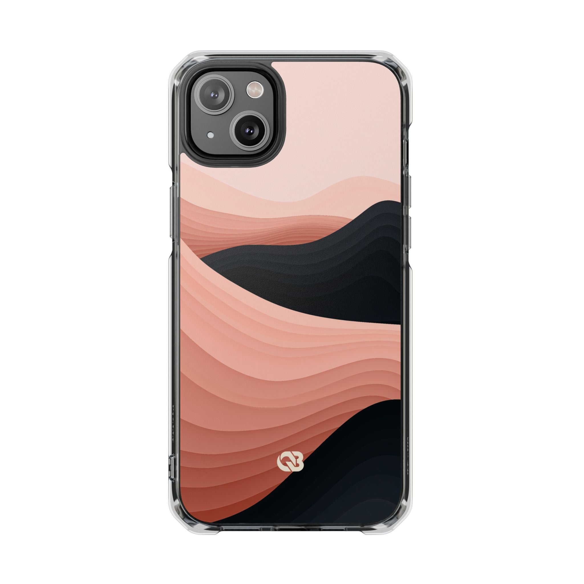 Pink Impact MagSafe Phone Case for iPhone - Dune Shadow Layers