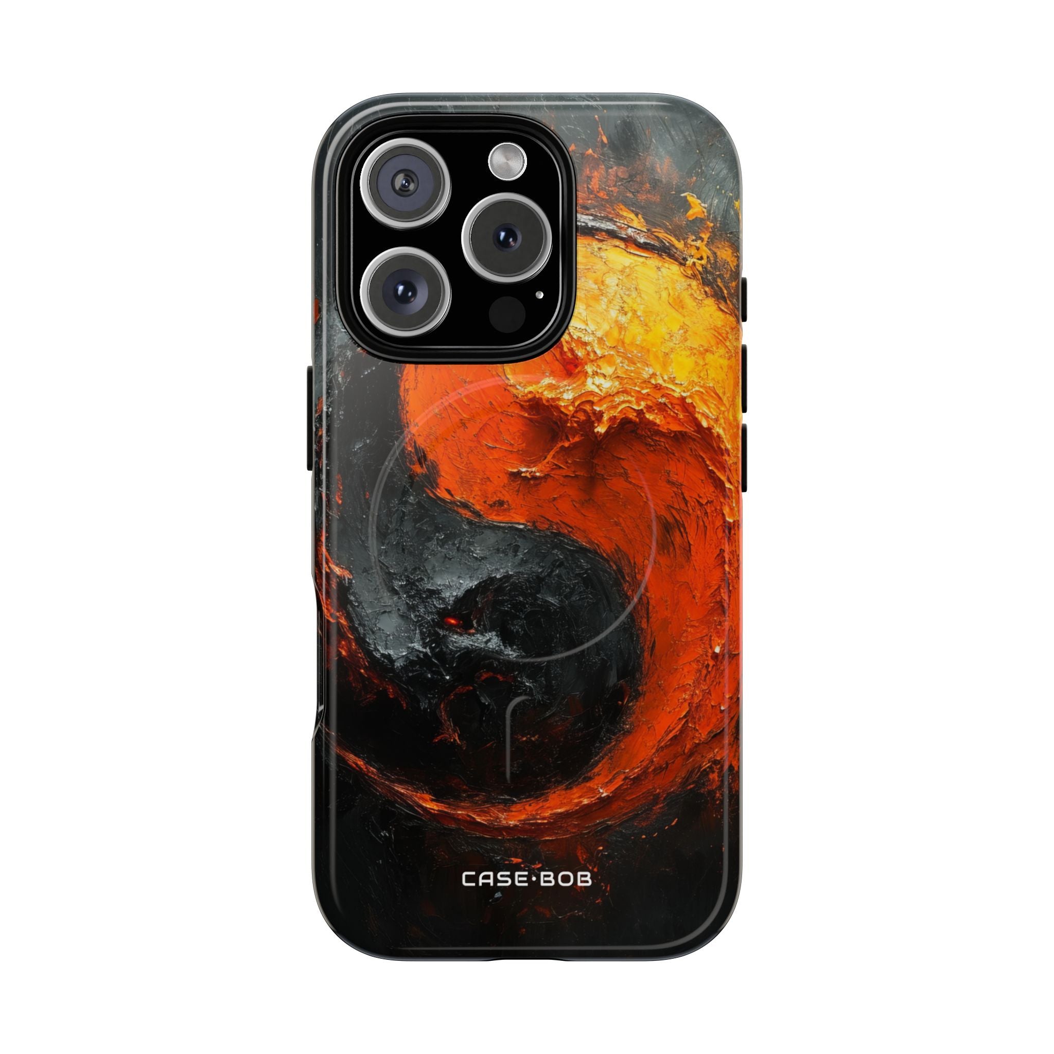 Molten Yin-Yang iPhone 16 Pro Case - Tough+