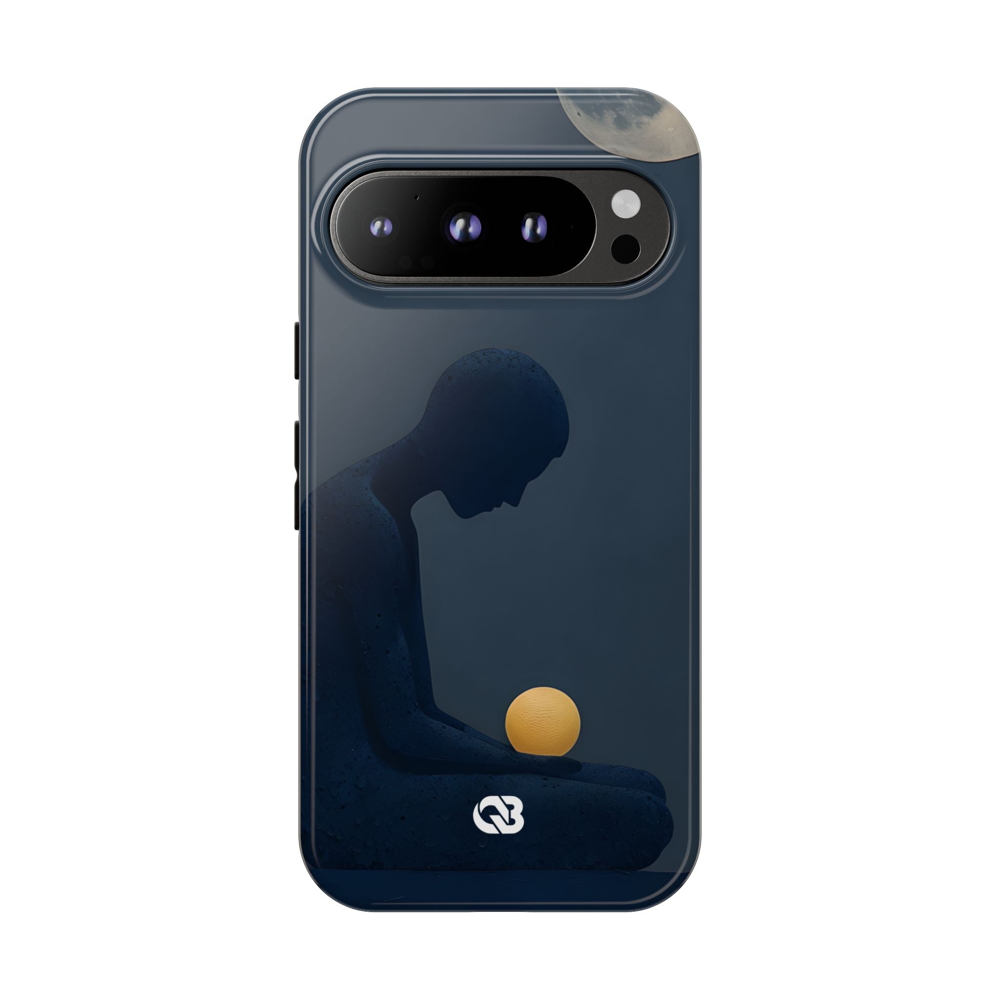 Obsidian Lunar Orb · Tough Handyhülle für Google Pixel