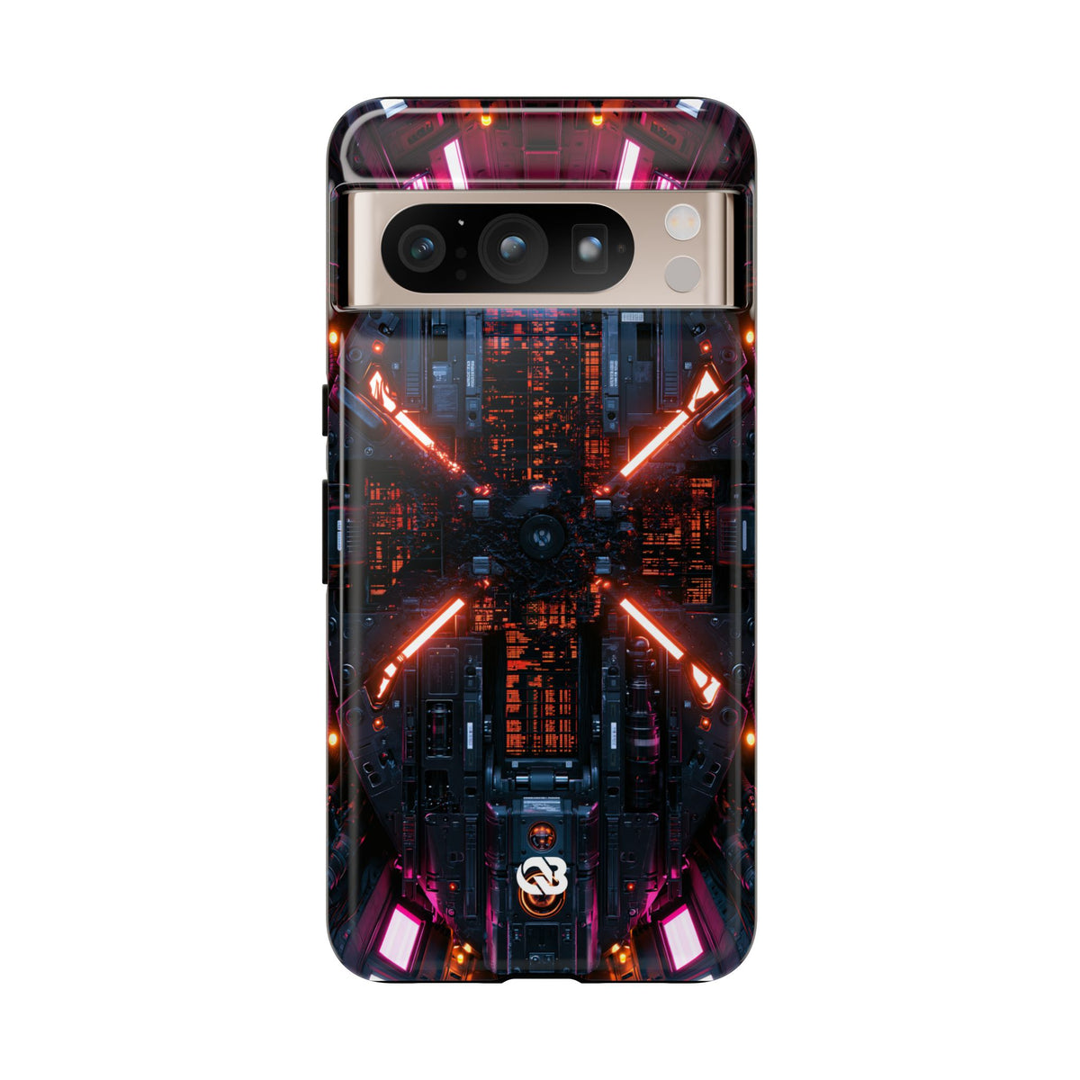 Cybernetic Reactor Core · Tough Phone Case for Pixel · Black