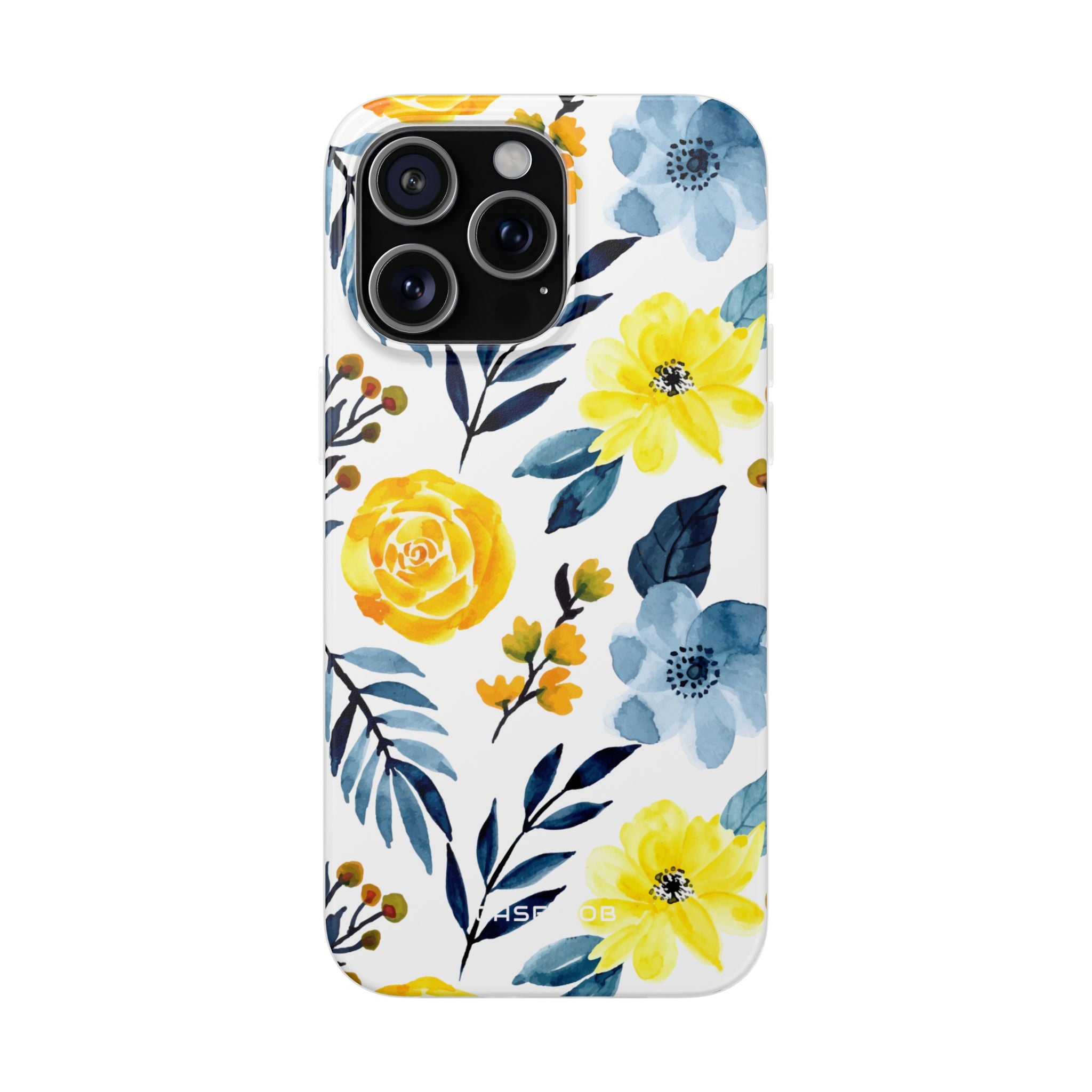 Golden Bloom iPhone 15 Pro Max Case - Soft