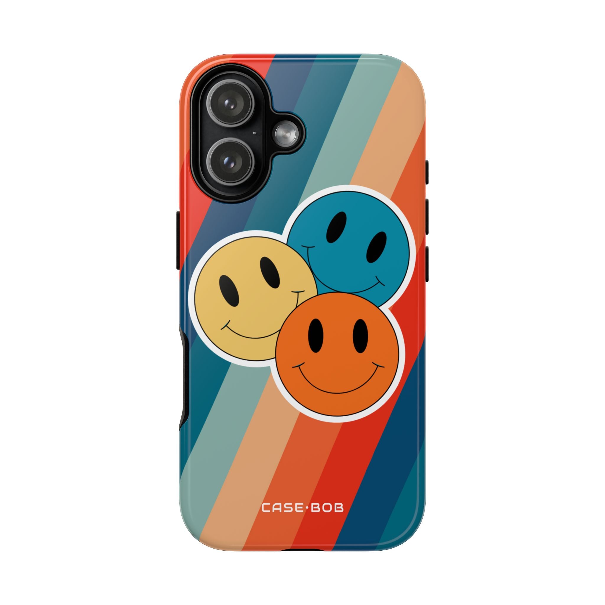 Triple Smile Breeze iPhone 17 Case - Tough - CASE•BOB