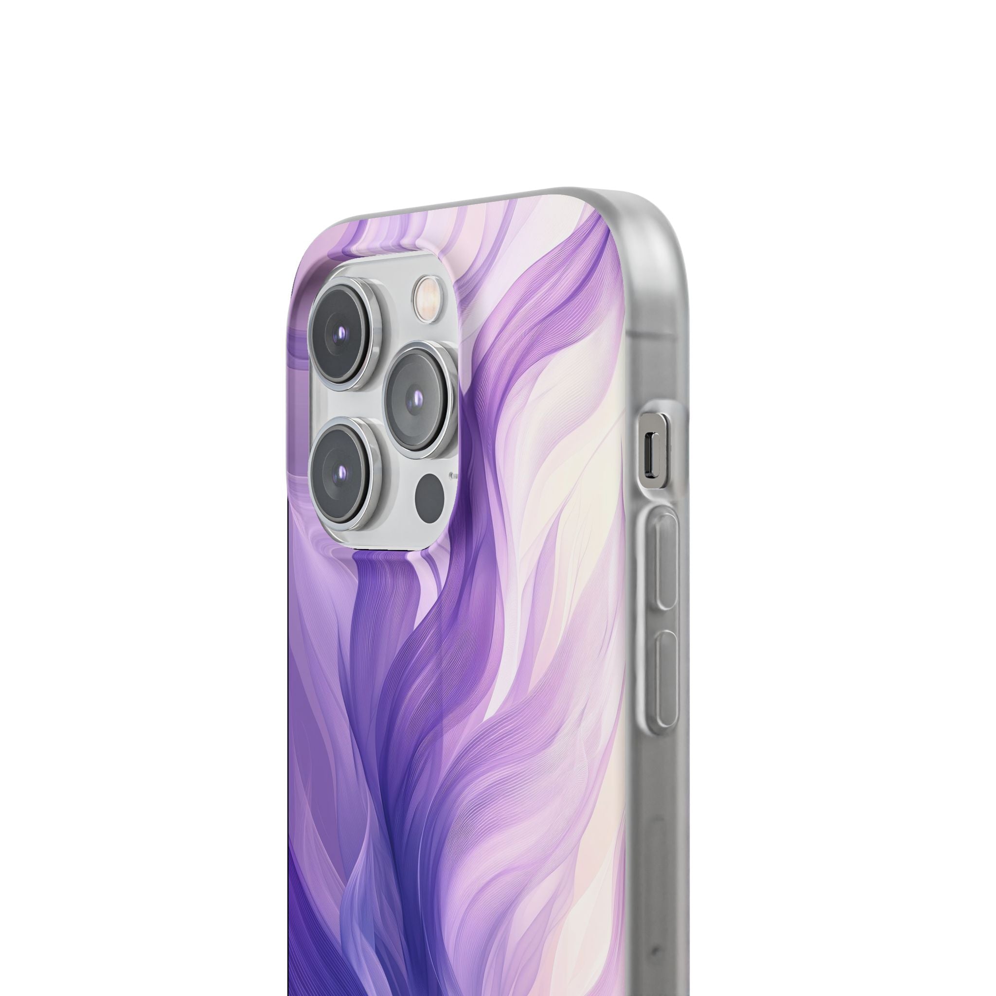 Amethyst Silk Waves · Soft Hoesje voor iPhone