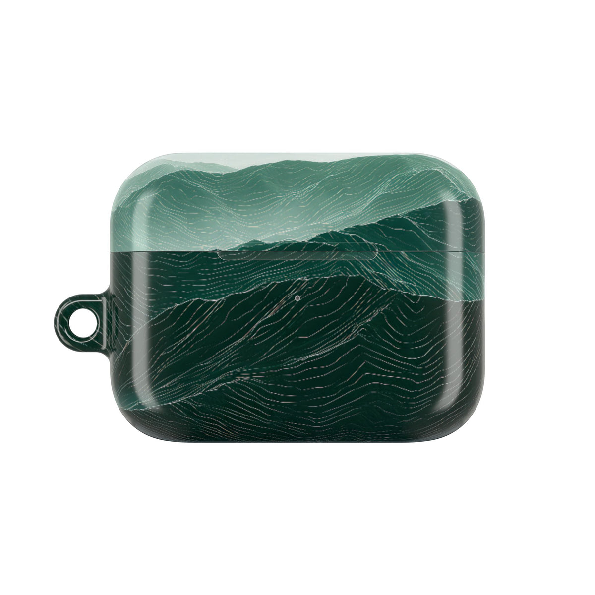 Alpine Mist · Hard Case for AirPods & AirPods Pro · Green
