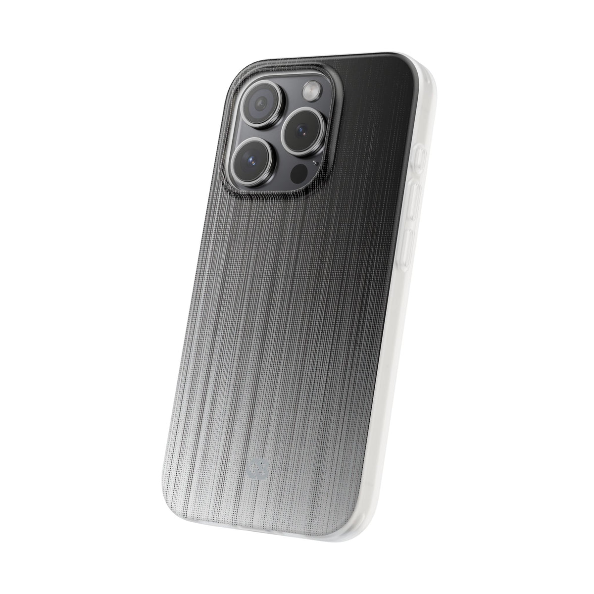 Grey Lite Phone Case for iPhone - Static Vertical Dither