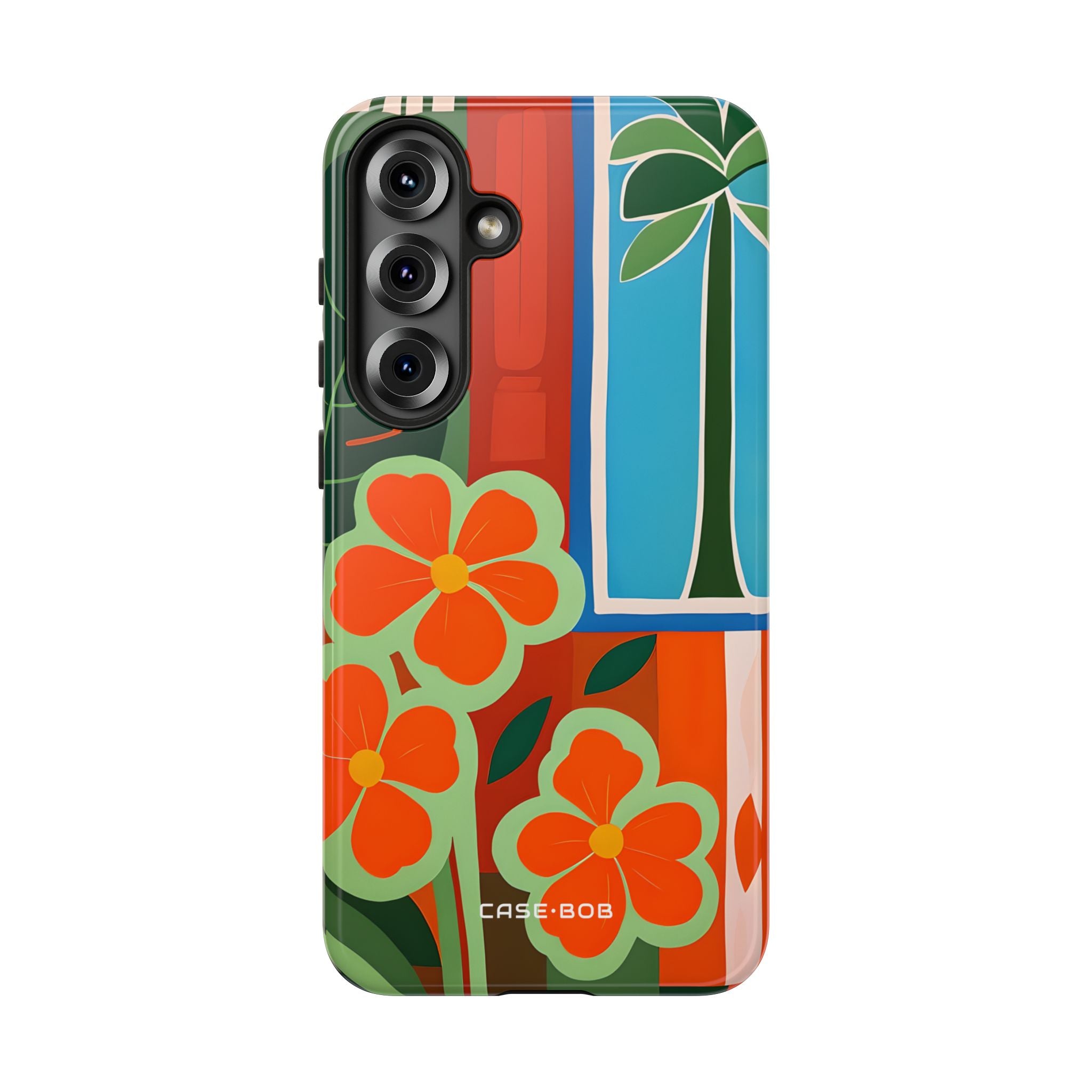 Orange Blossom Burst Samsung S25 Plus Case - Tough