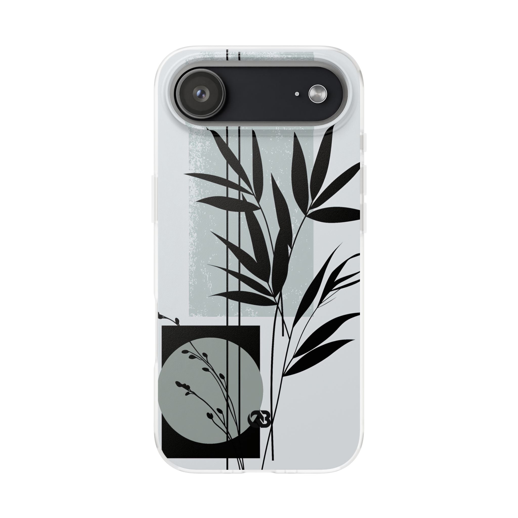 Grey Lite Phone Case for iPhone - Sage Bamboo Noir