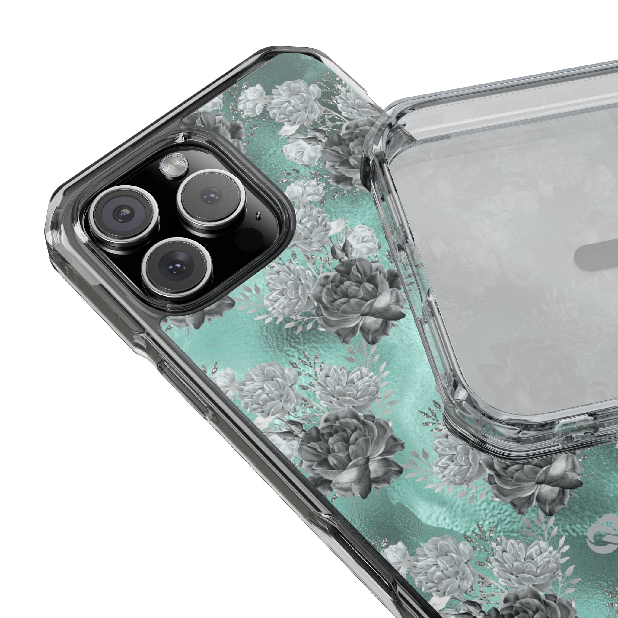 Frost Mint Floral · Impact Magsafe