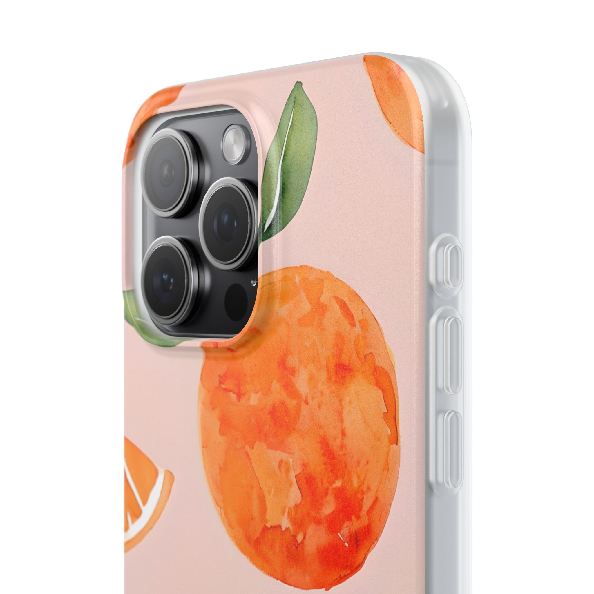 Sunkissed Orange Harvest · Soft Case na telefon dla iPhone