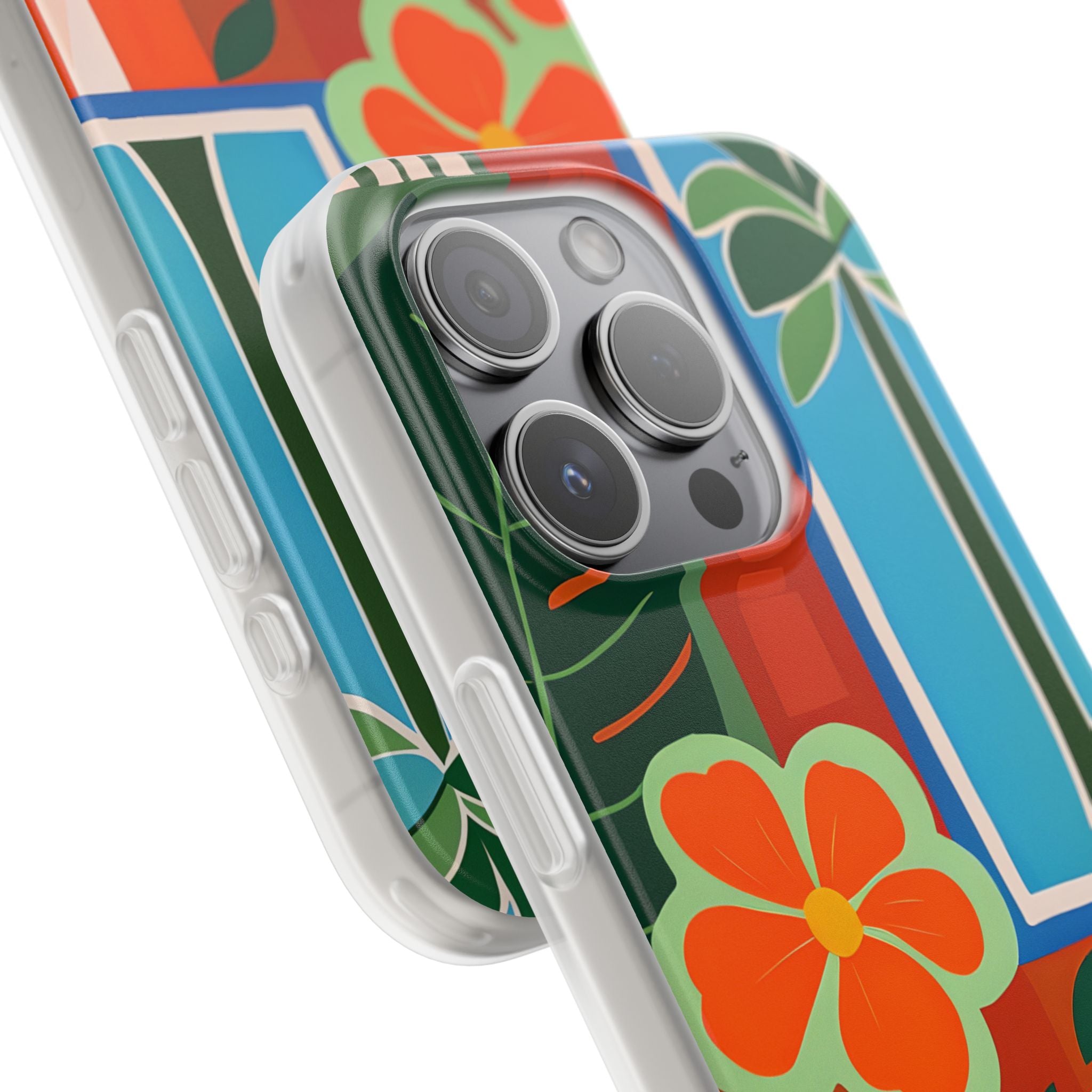 Orange Blossom Burst iPhone 15 Pro Case - Soft