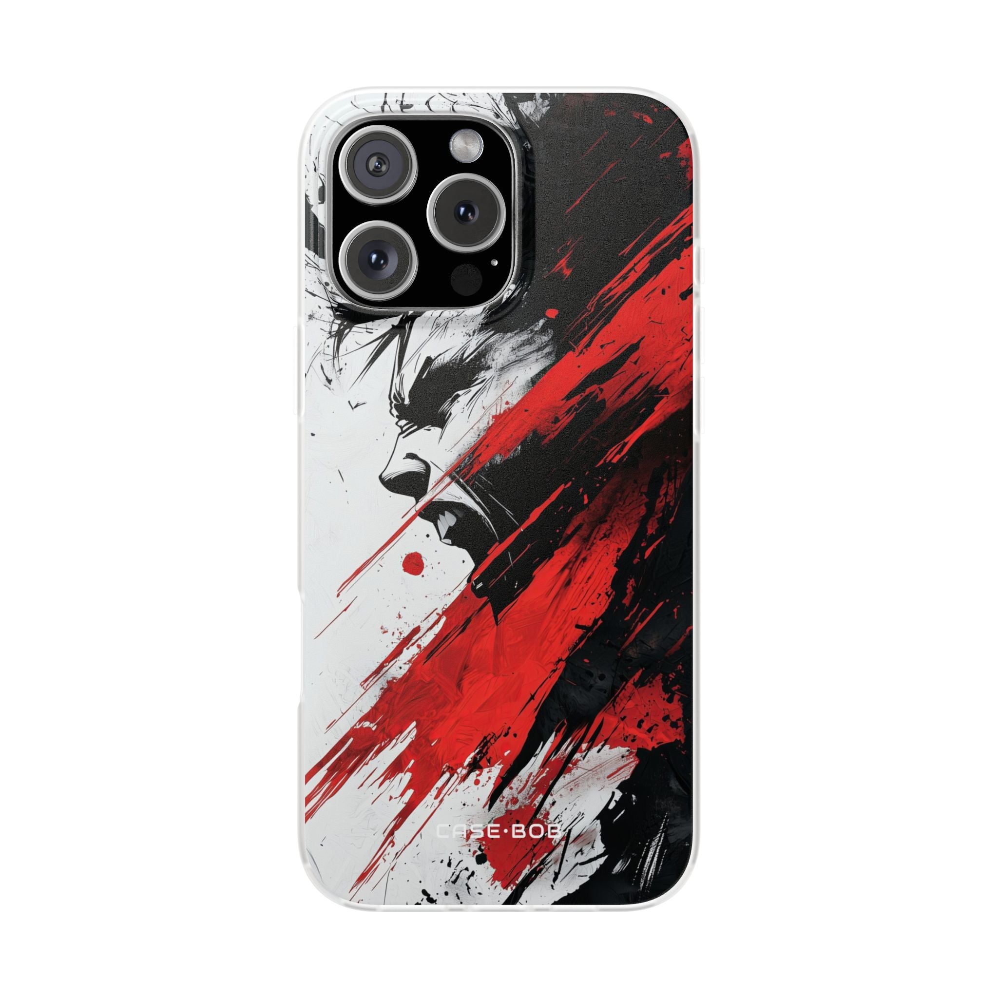 Yelling Profile Burst iPhone 16 Pro Max Case - Soft