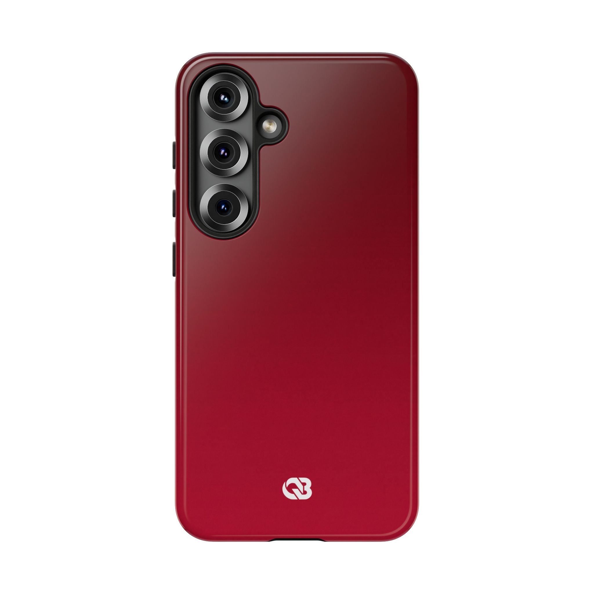Red Tough Phone Case for Samsung - Crimson Velvet Fade