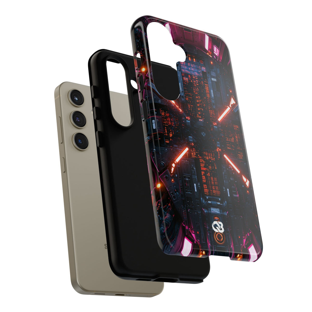 Cybernetic Reactor Core · Tough Phone Case for Samsung · Black