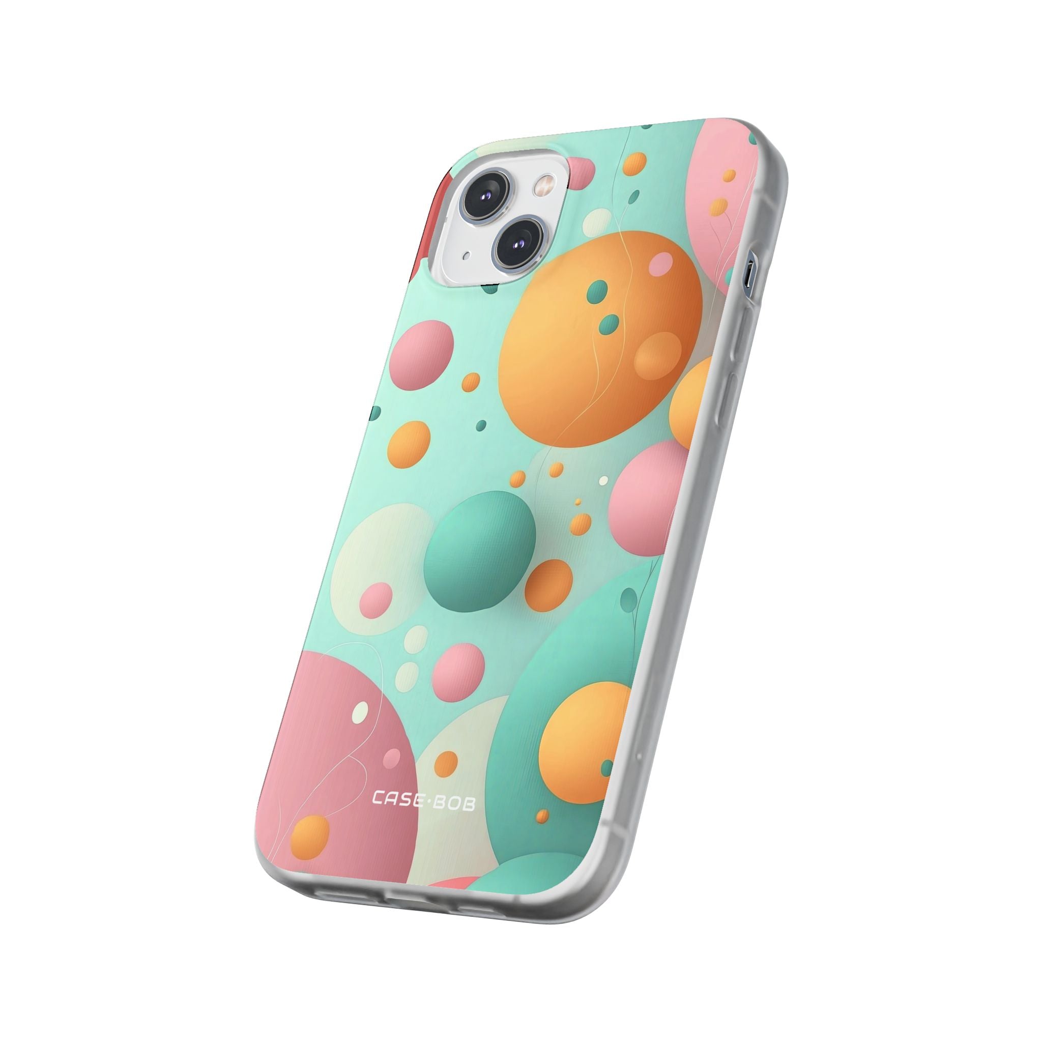 Pastel Circles iPhone 14 Plus Case - Soft