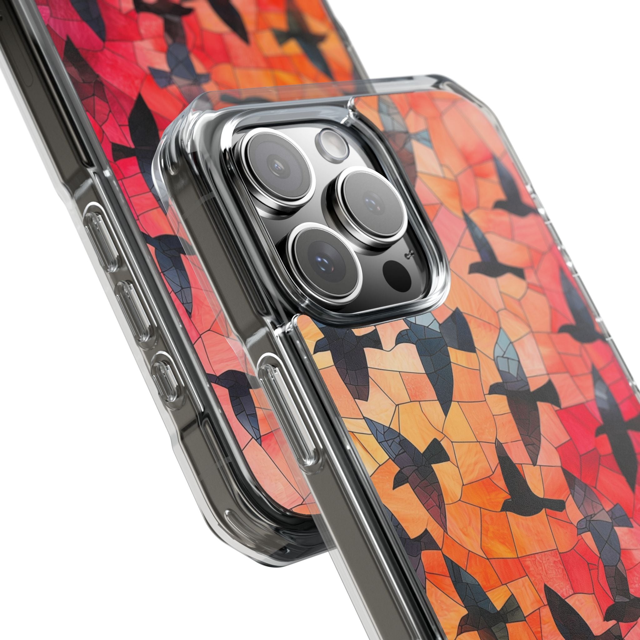 Ember Mosaic Wings · Impact Coque de téléphone pour iPhone · Magsafe