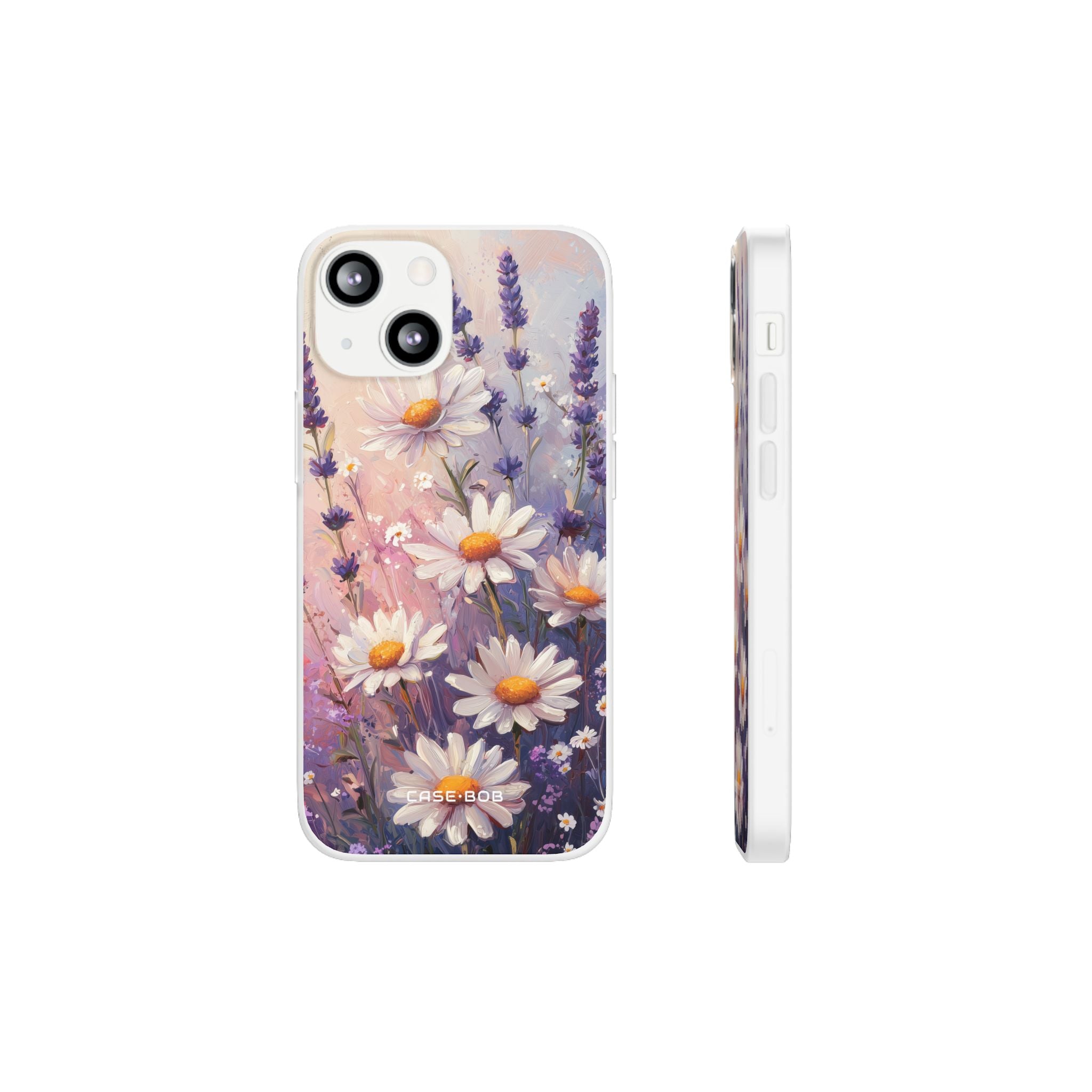 Daisy Lavender Bloom iPhone 13 mini Case - Soft