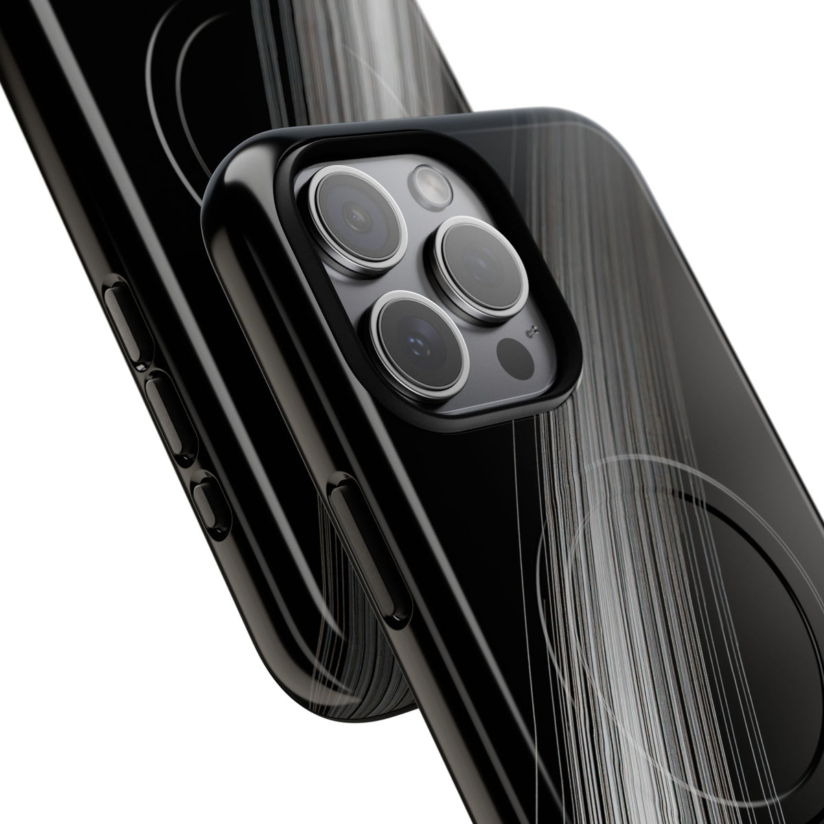Black Tough 2.0 Magsafe Phone Case for iPhone - Linear Velocity Beam
