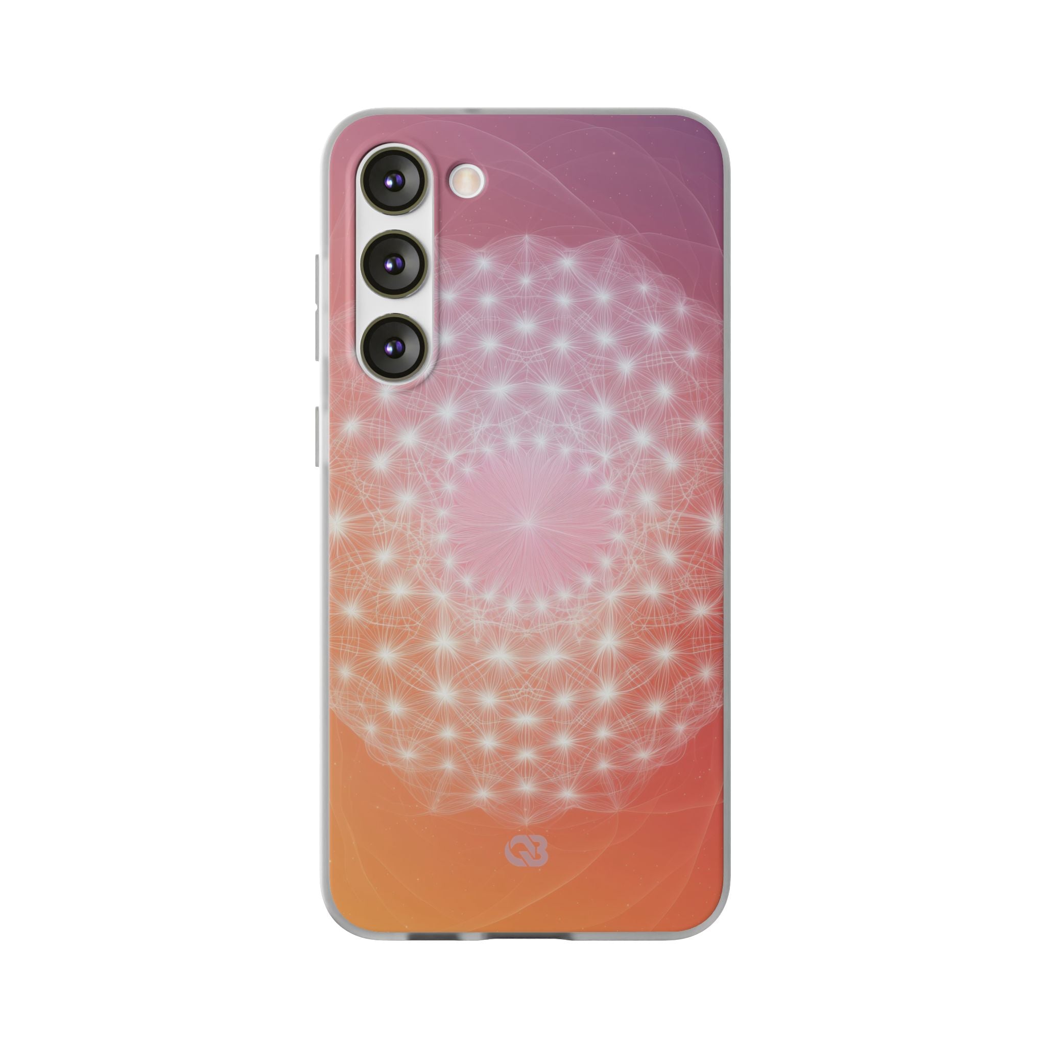 Radiant Stardust Mandala · Soft Mobilskal för Samsung