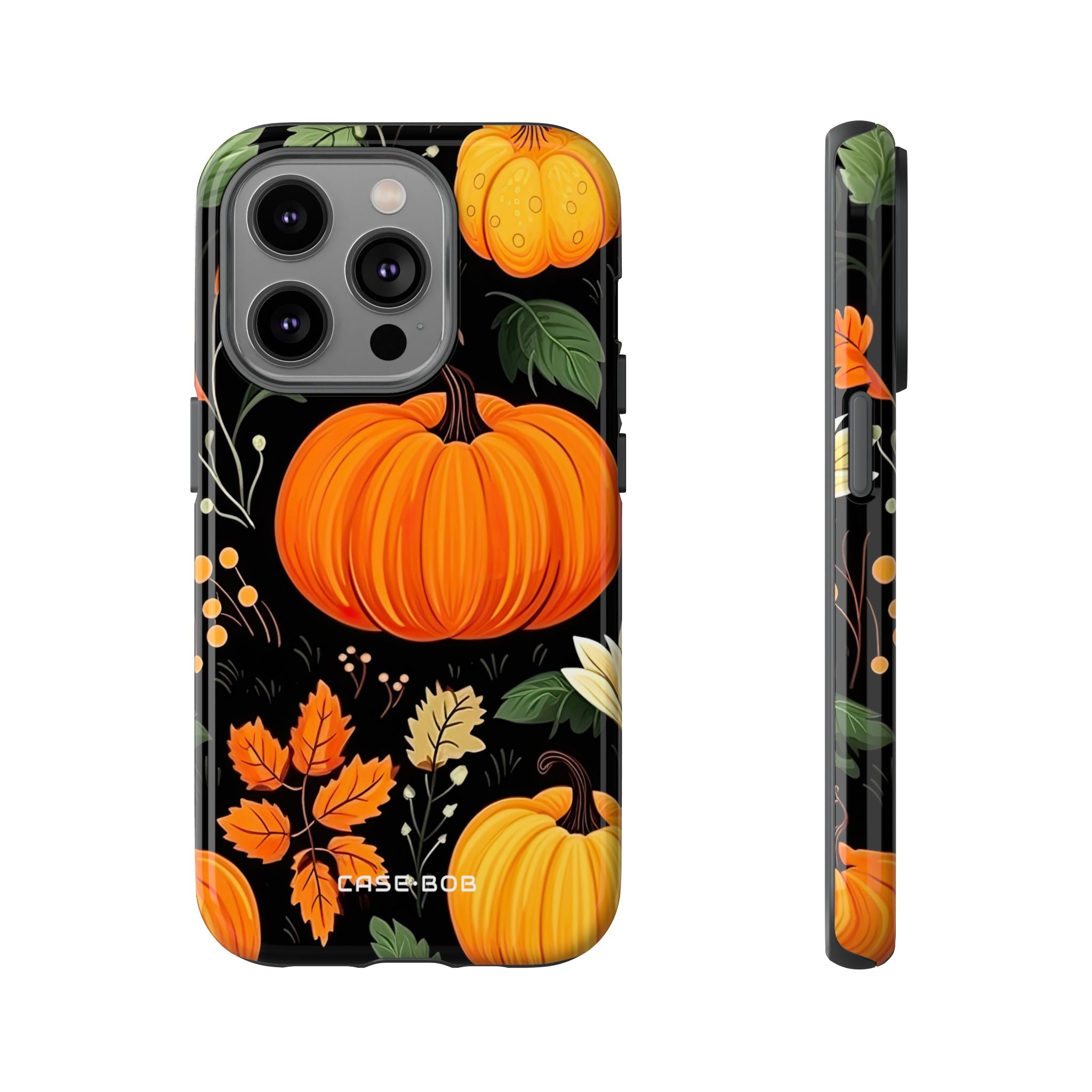 Pumpkin Glow iPhone 14 Pro Case - Tough