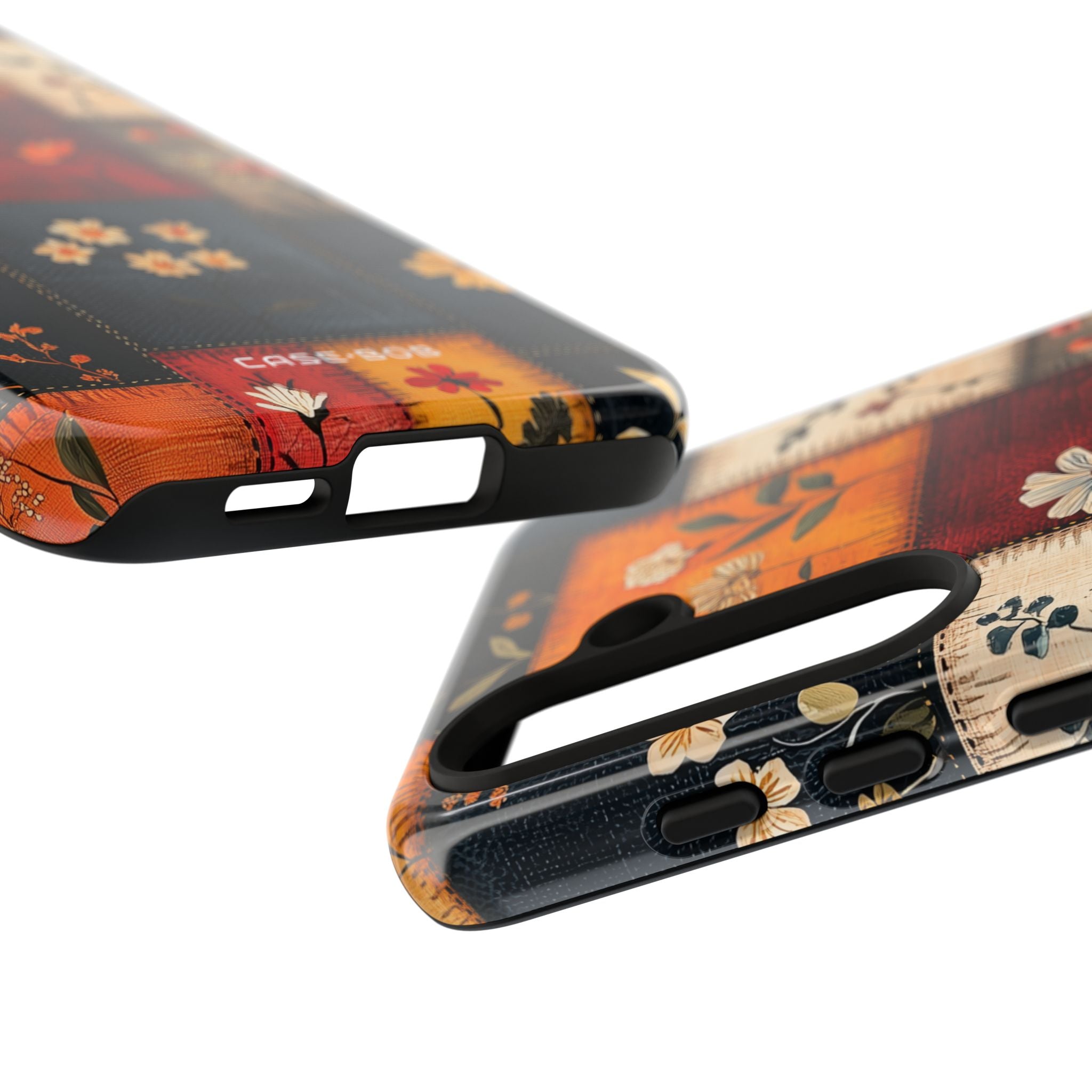 Patchwork Blooms Samsung S24 Case - Tough