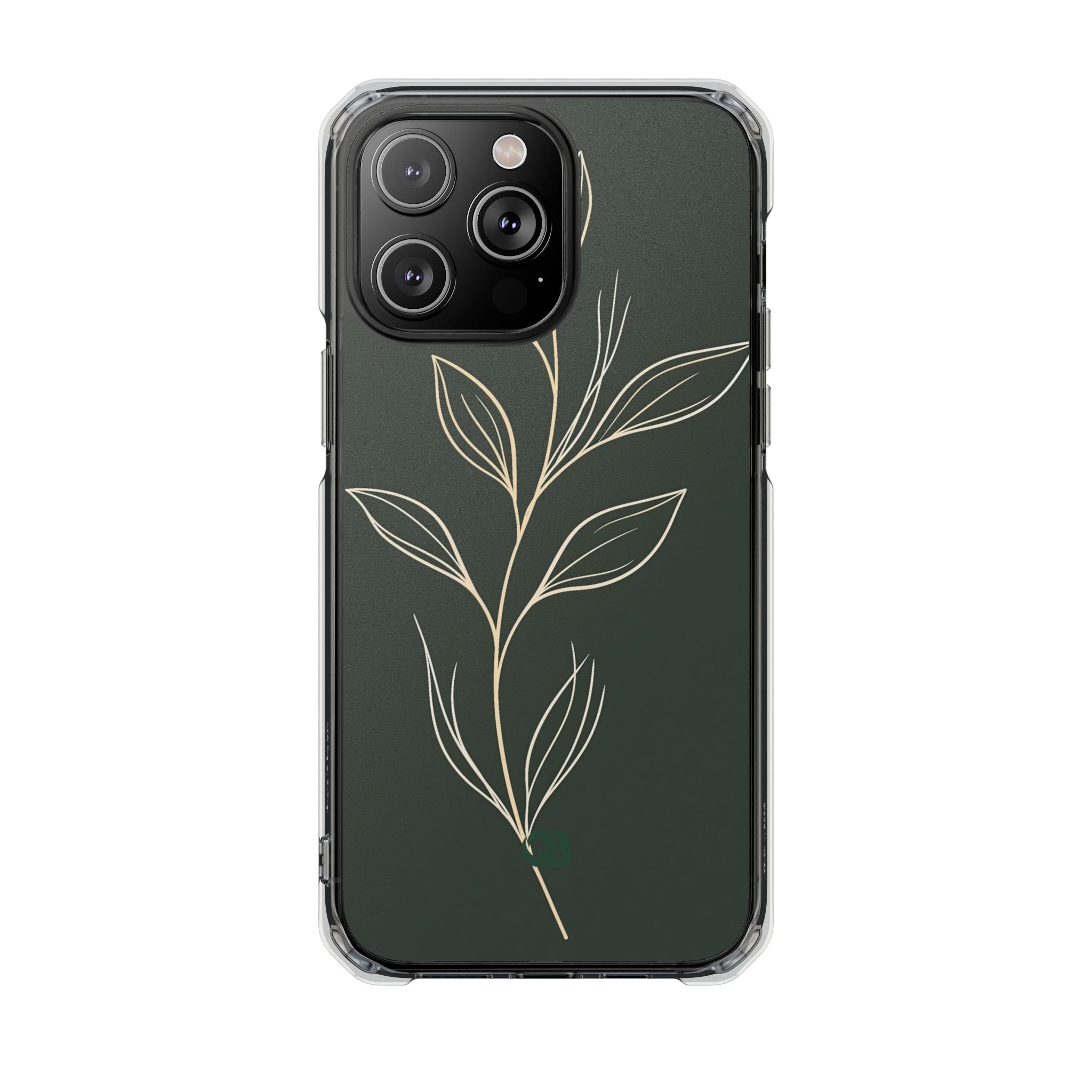 Green Impact MagSafe Phone Case for iPhone - Deep Moss Willow