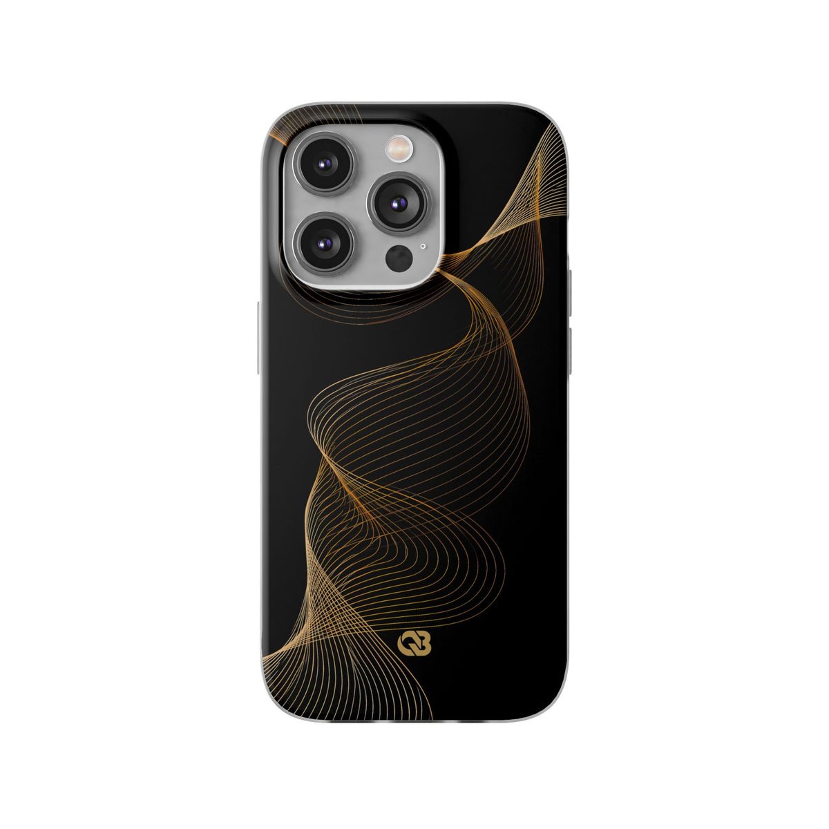 Gold Lite Phone Case for iPhone - Burnished Bronze Helix