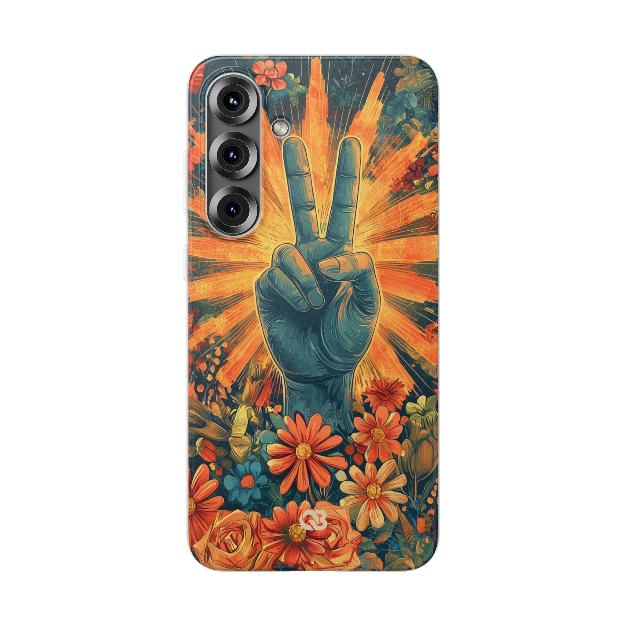 Radiant Peace Bloom · Soft Phone Case for Samsung