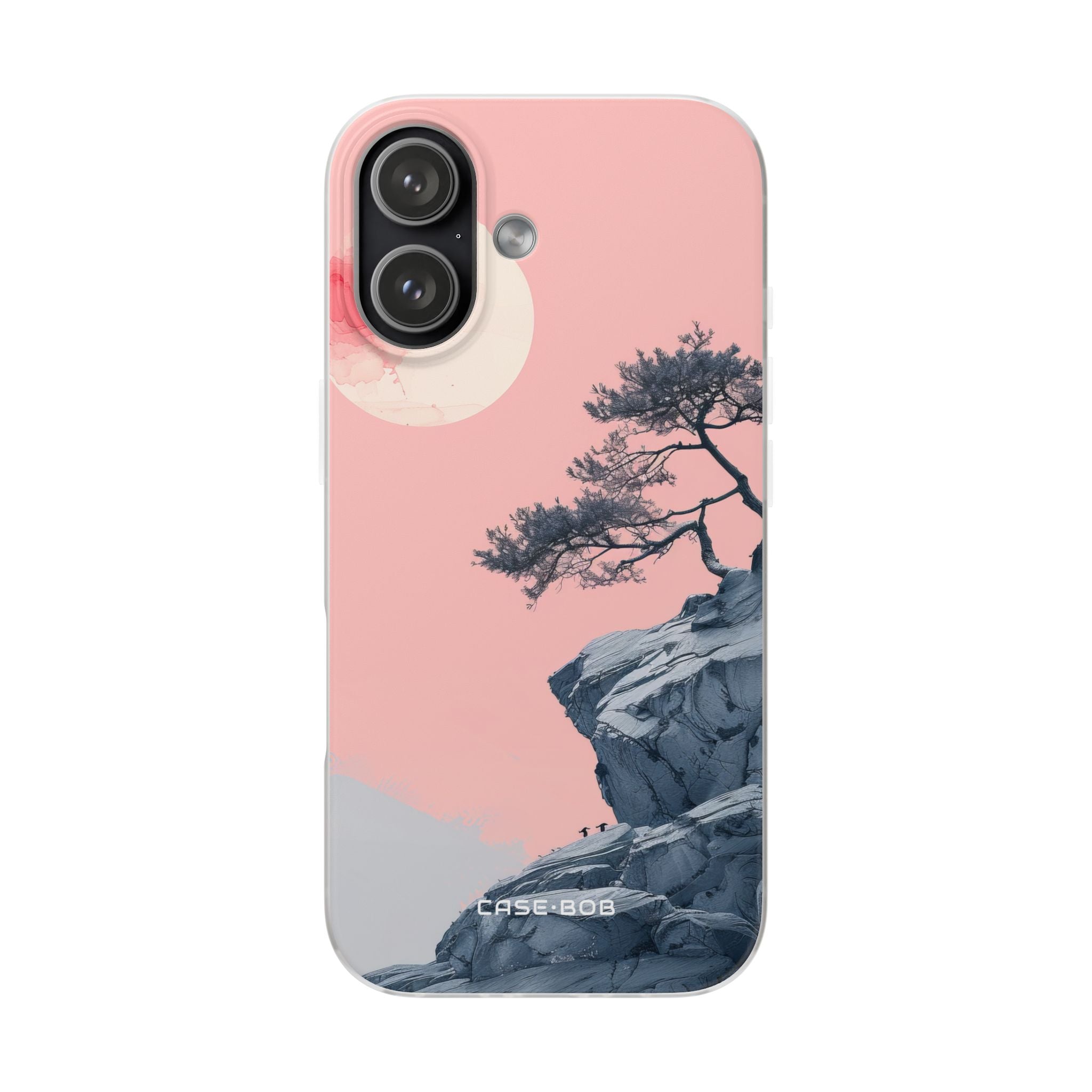 Crimson Moon Tree iPhone 17 Case - Soft - CASE•BOB