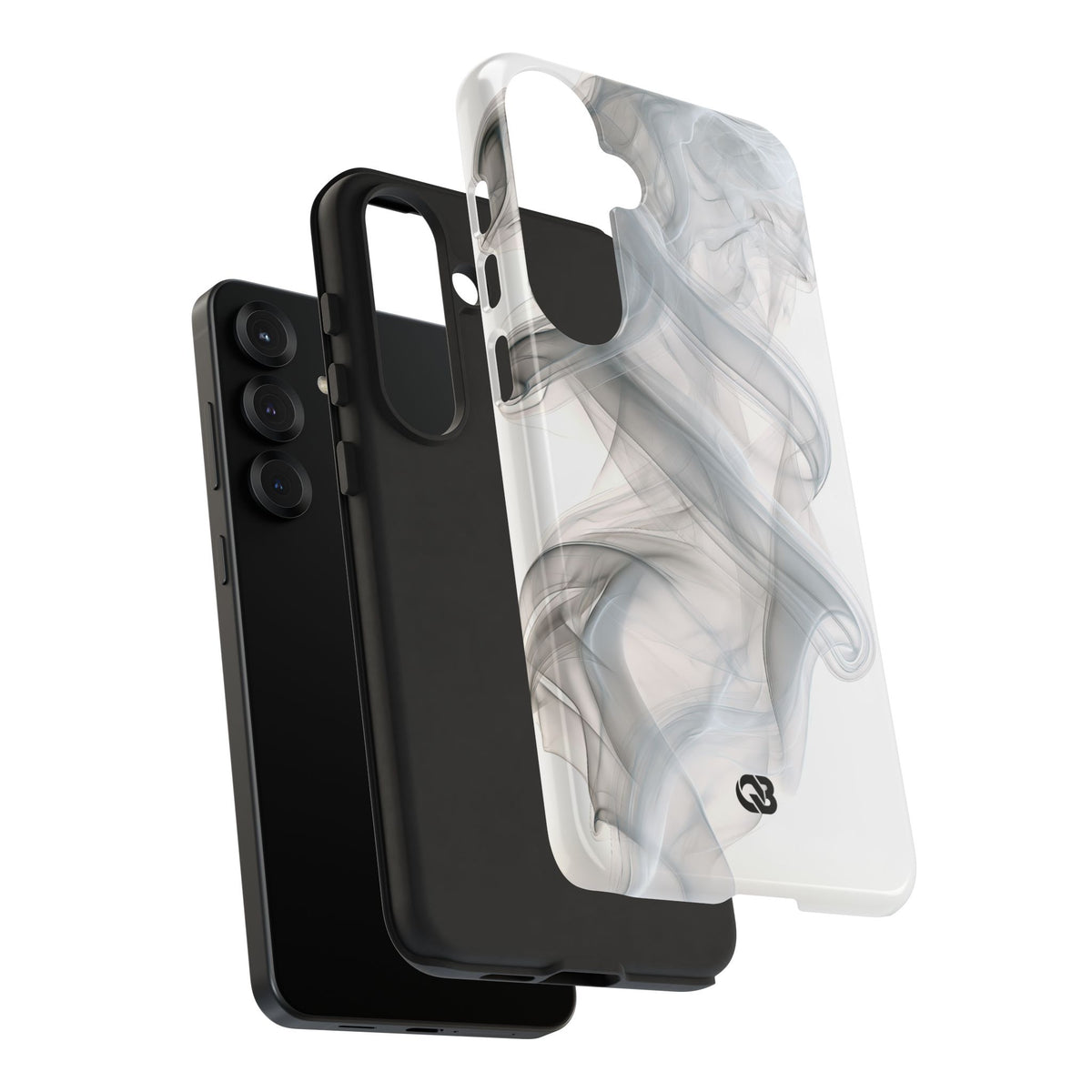 Vapor Noir · Tough Phone Case for Samsung · White