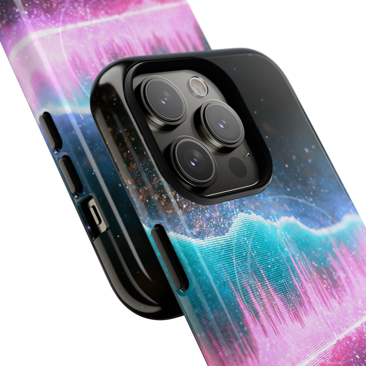 Digital Frequency · Tough 2.0 Magnetic Phone Case for iPhone · Pink