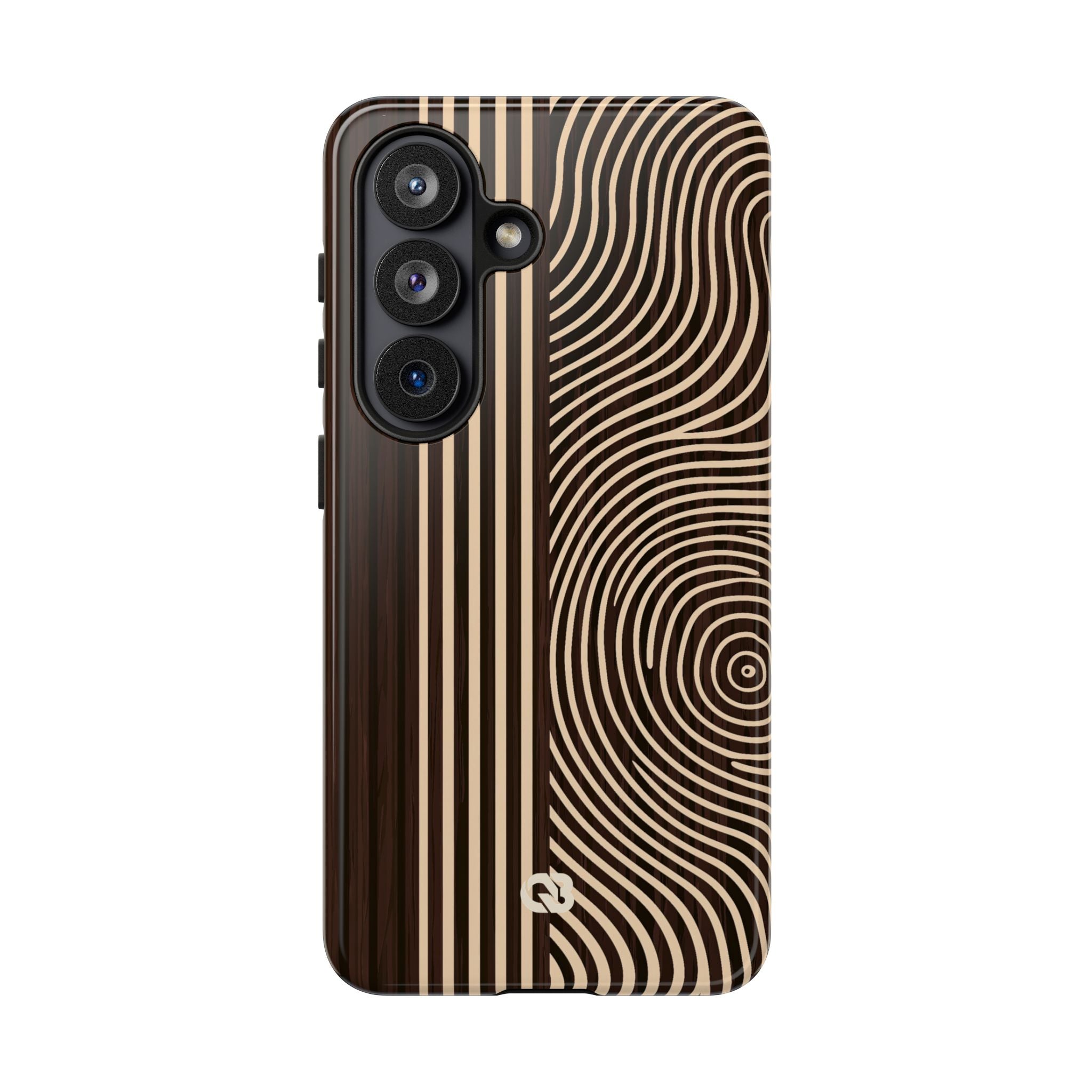 Brown Tough Phone Case for Samsung - Espresso Sand Ridge