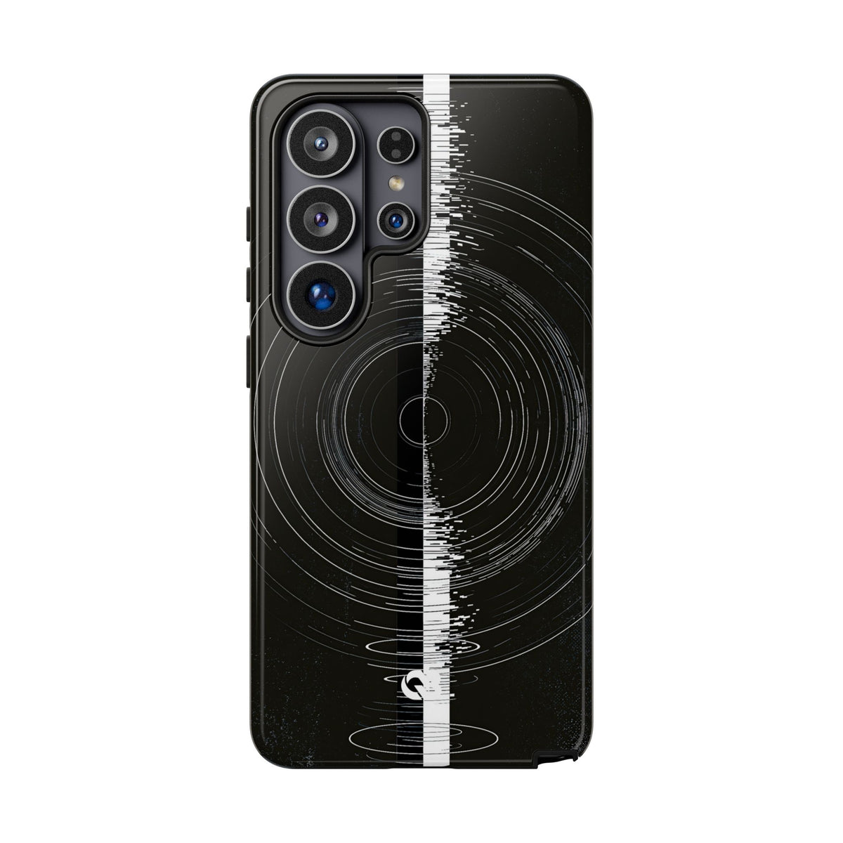 Black Tough Phone Case for Samsung - Obsidian Orbital Signal