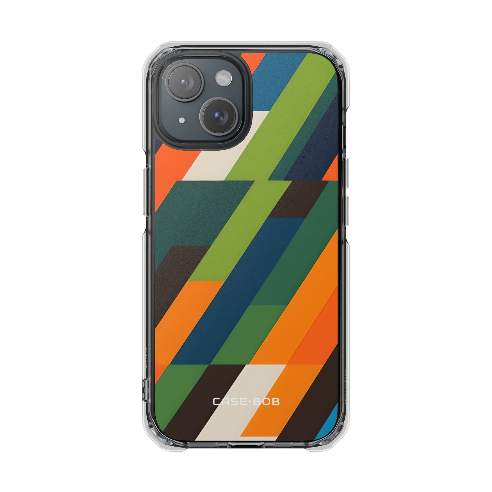 Diagonal Blaze iPhone 15 Case - Impact